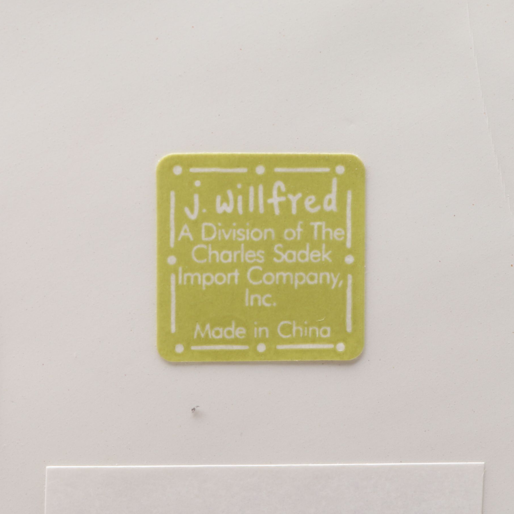 J. Willfred Ceramic Rooster