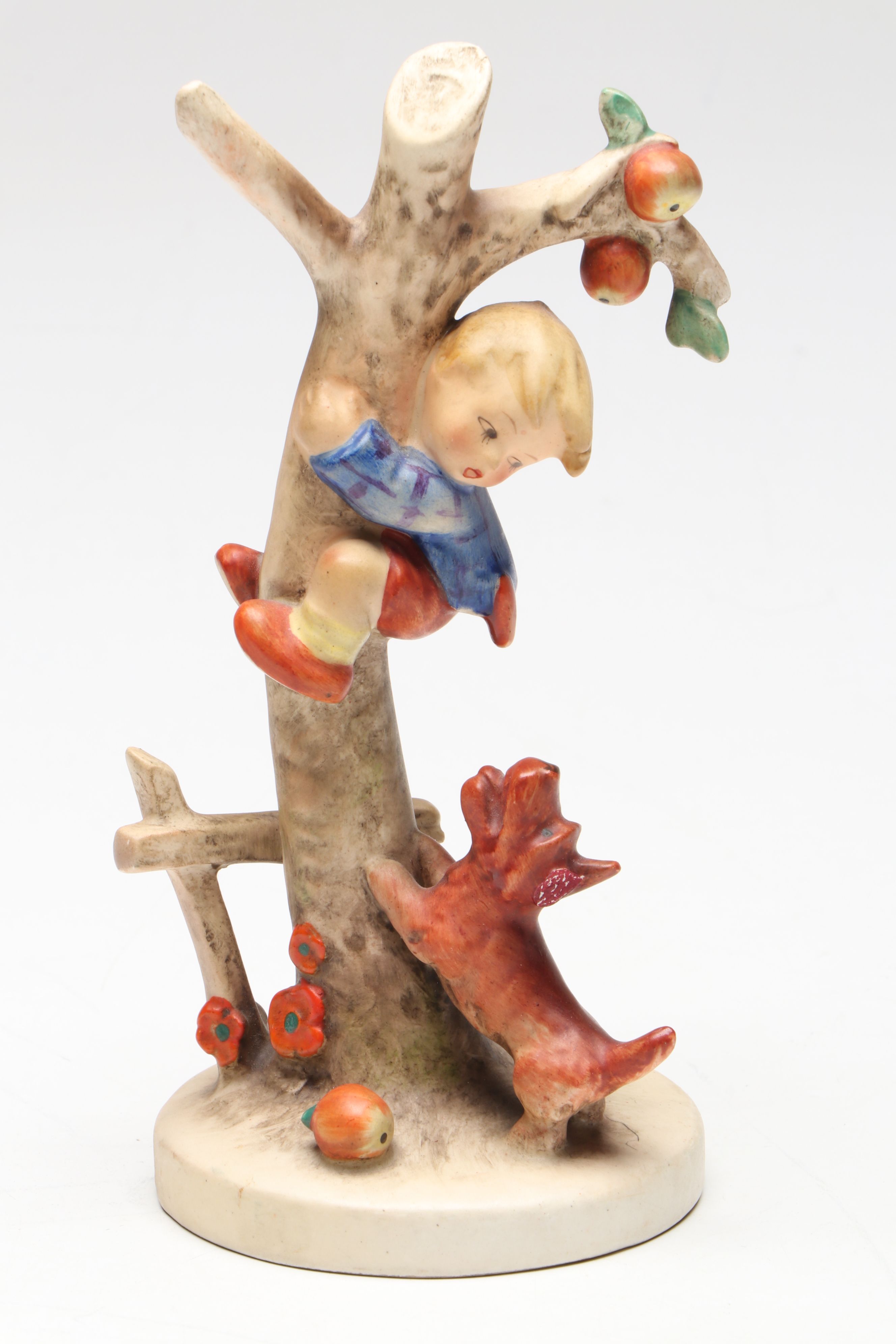 Goebel "Little Scholar" and "The Culprit" Porcelain Hummel Figurines