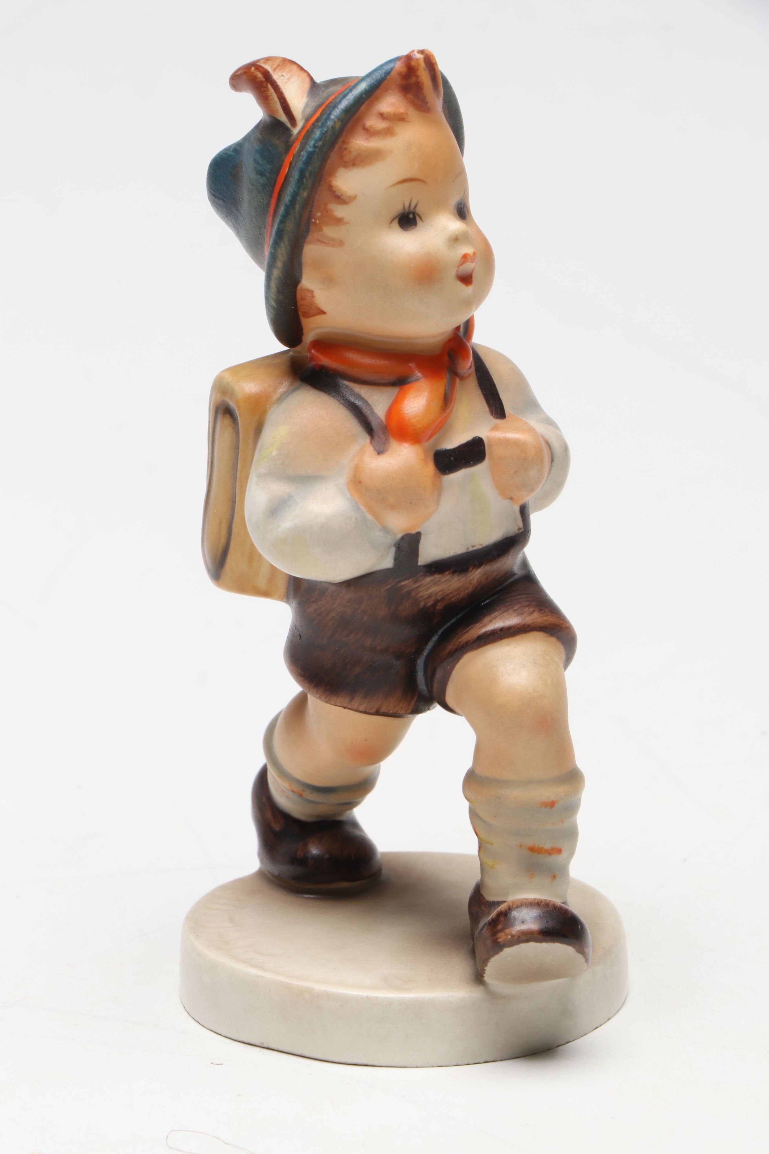 Goebel "Little Scholar" and "The Culprit" Porcelain Hummel Figurines