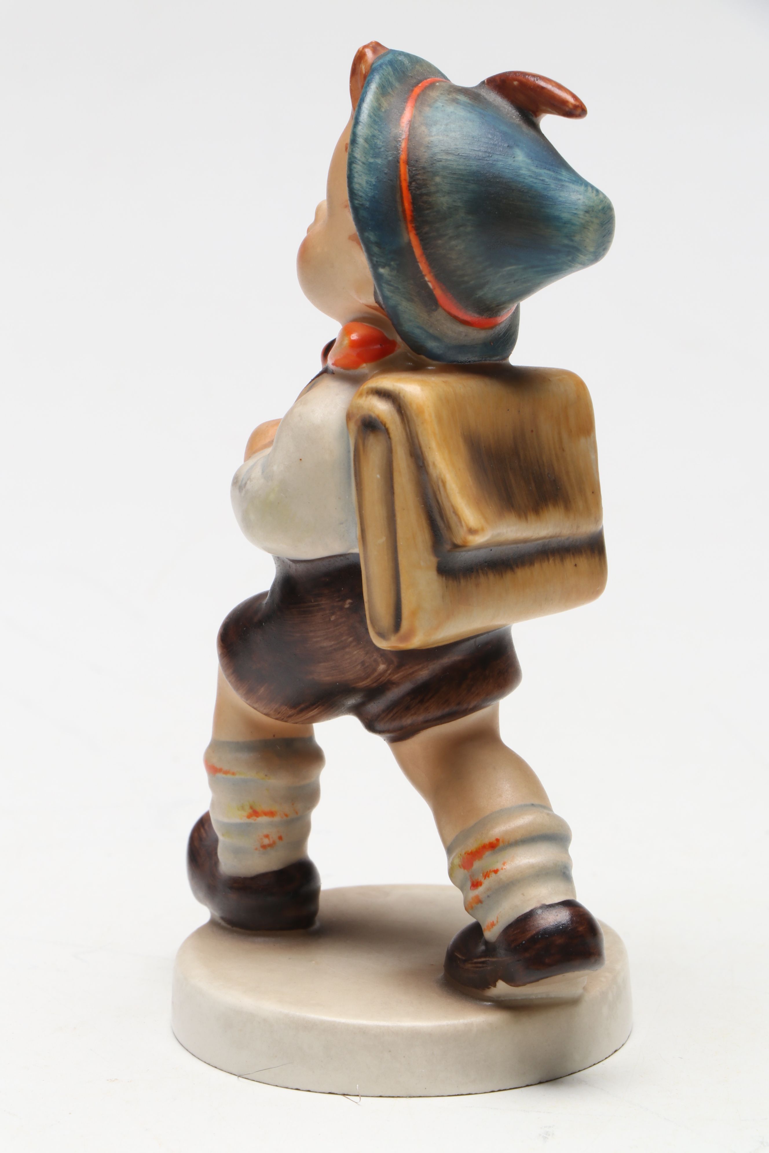 Goebel "Little Scholar" and "The Culprit" Porcelain Hummel Figurines