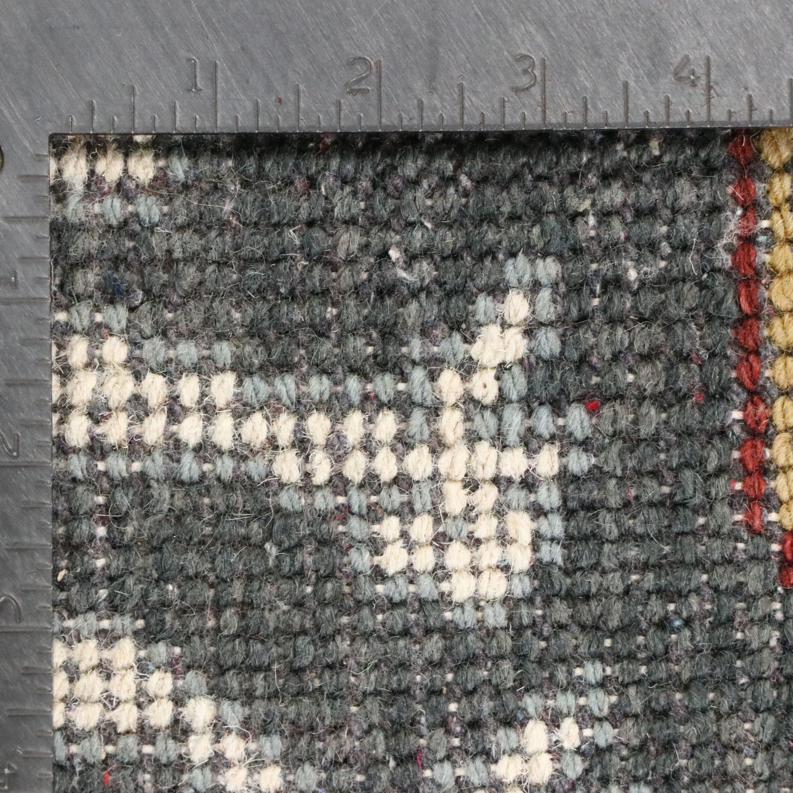 3' x 5'3 Hand-Knotted Indo-Persian Ziegler Pictorial Area Rug