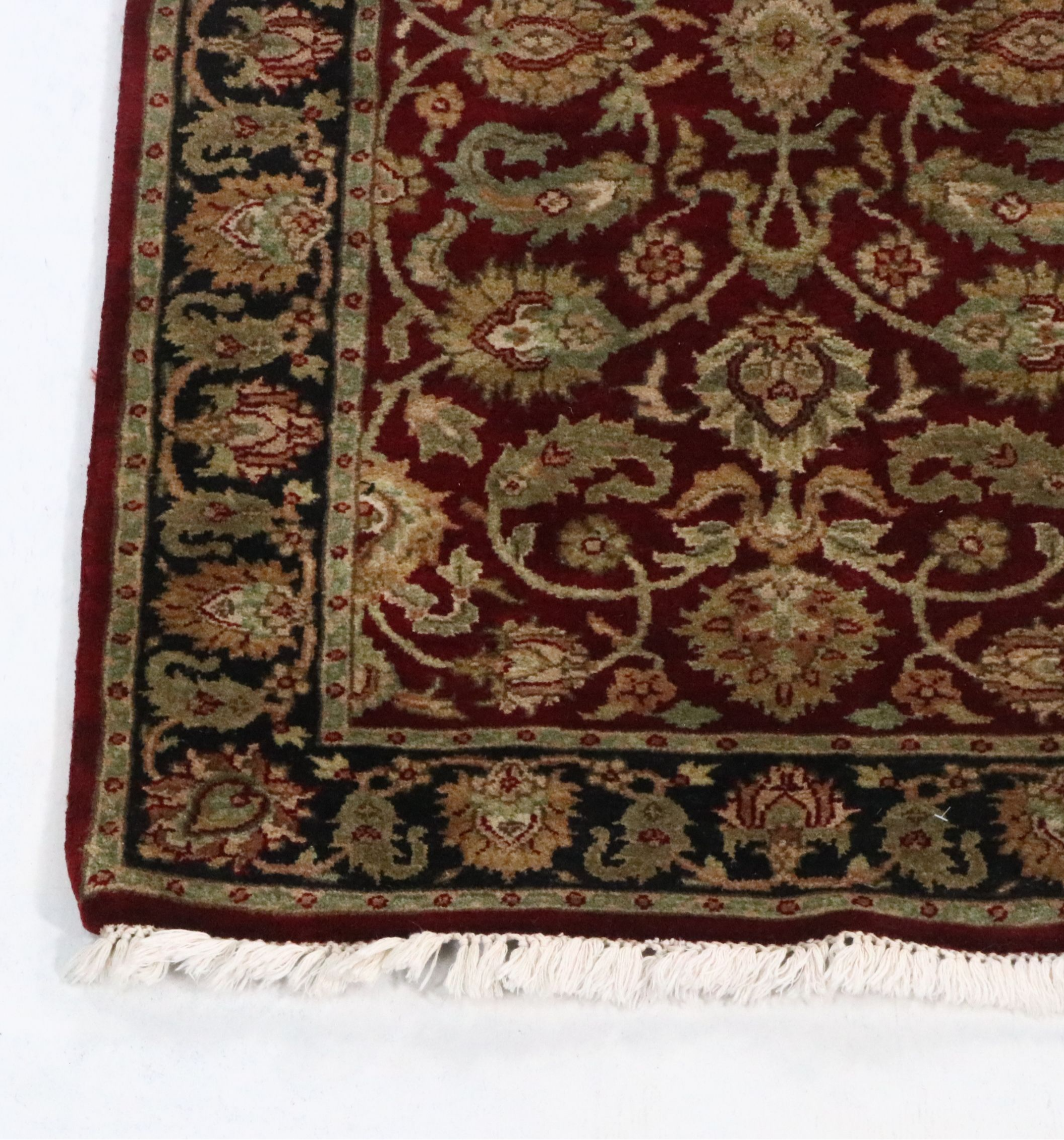 3'1 x 5'3 Hand-Knotted Indian Agra Area Rug