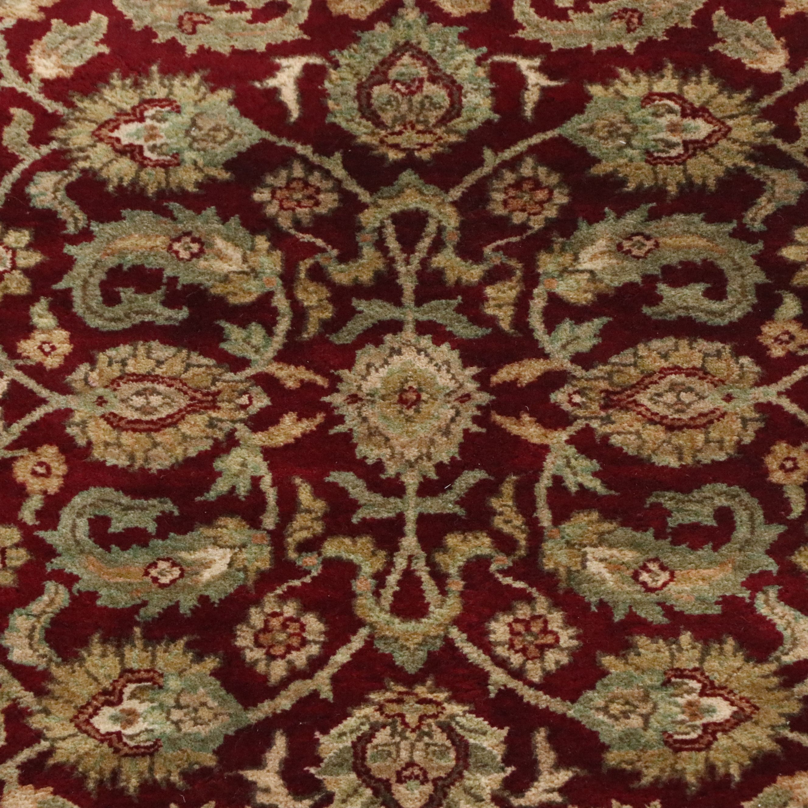 3'1 x 5'3 Hand-Knotted Indian Agra Area Rug