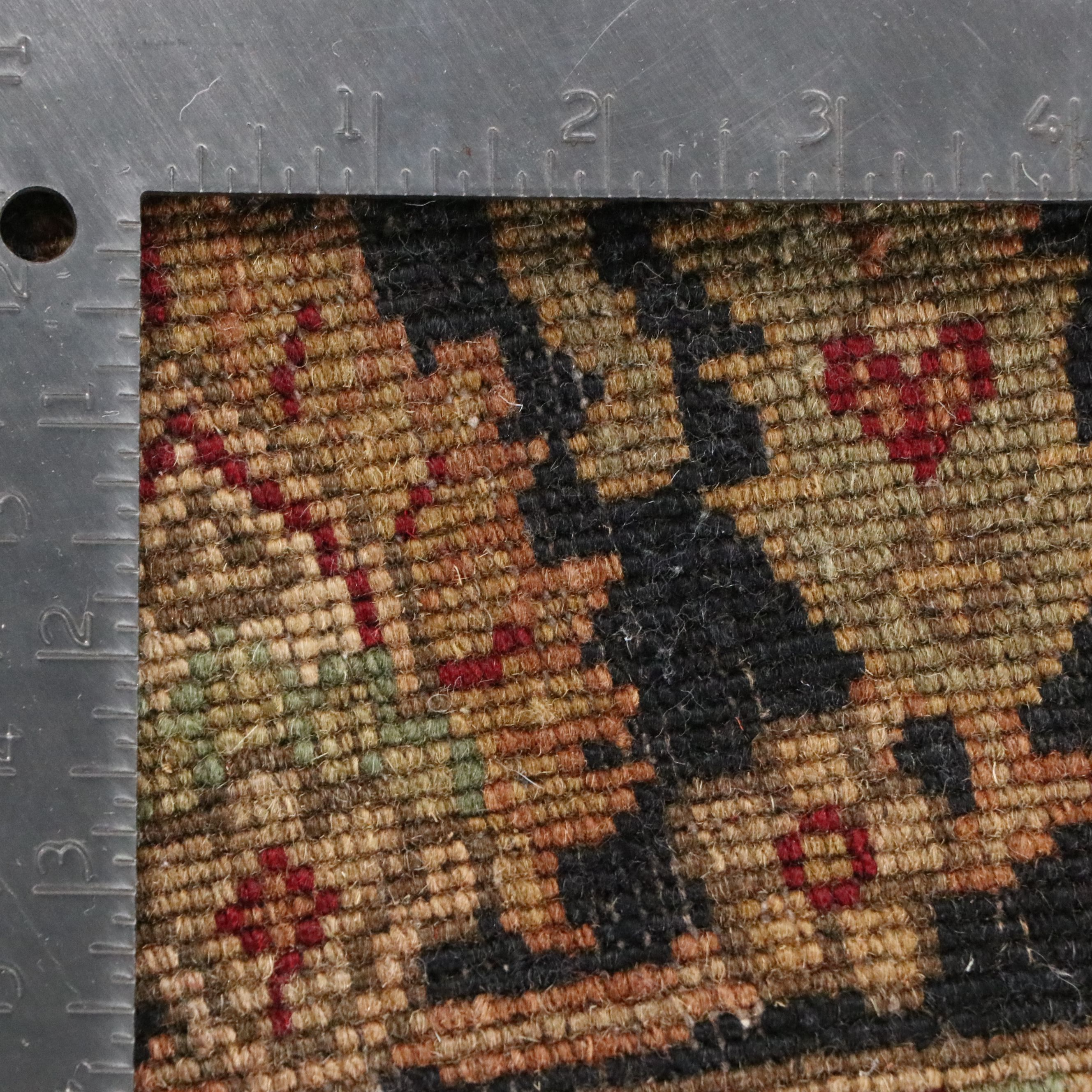 3'1 x 5'3 Hand-Knotted Indian Agra Area Rug