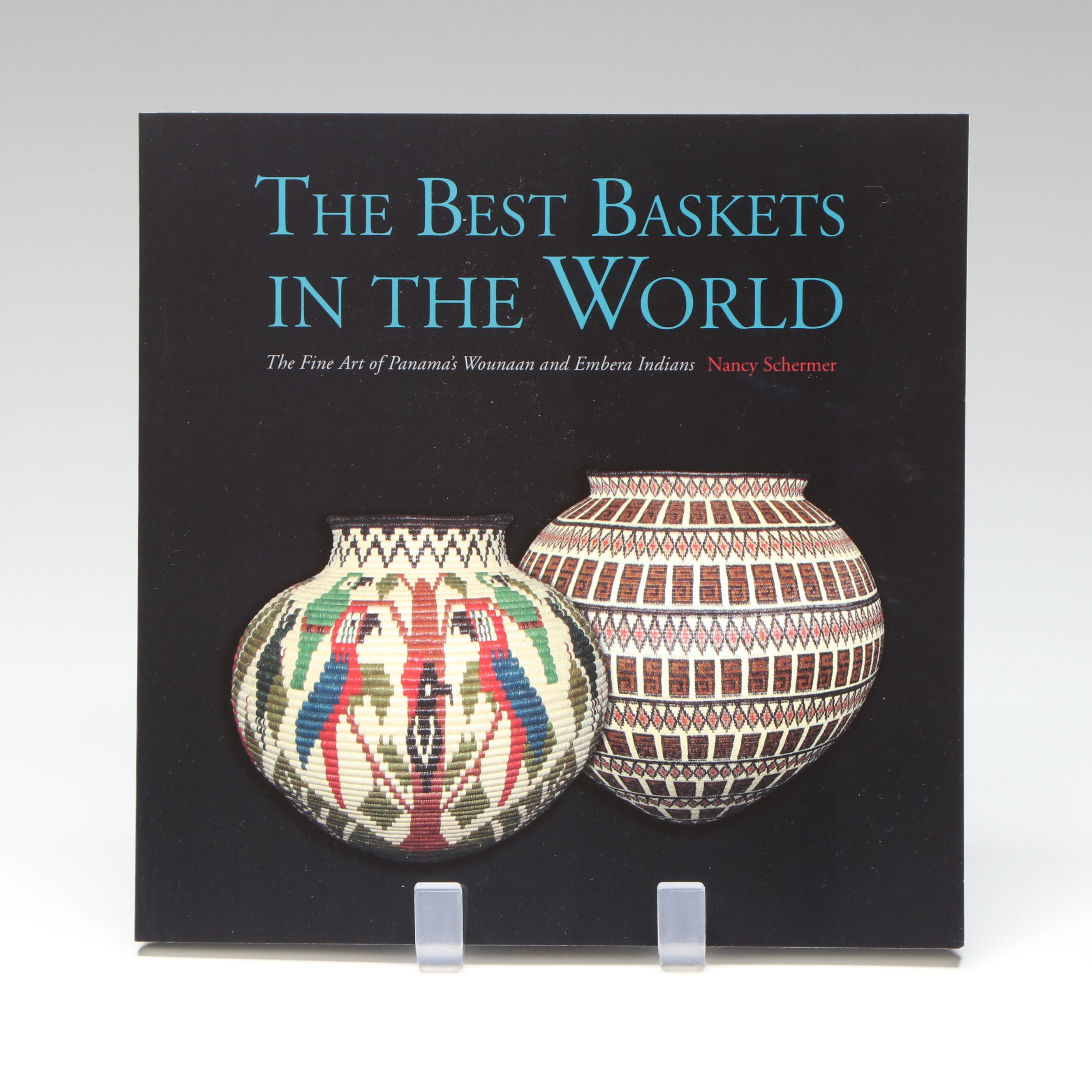 Panamanian Emberá-Wounaan Peoples Palm and Natural Dye Baskets