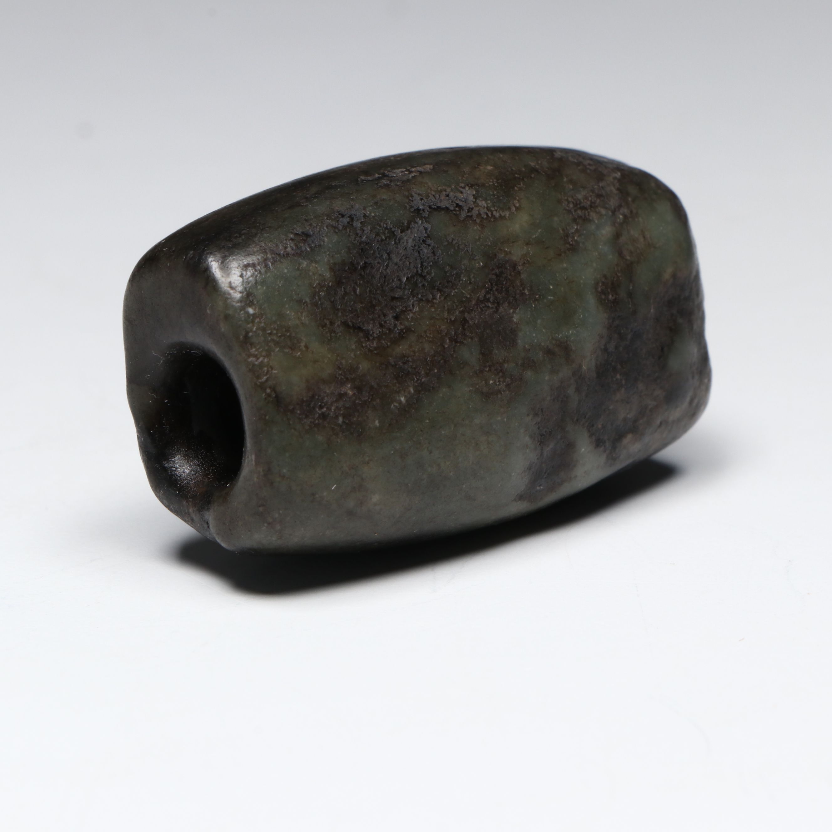 Chinese Carved Serpentine Bead
