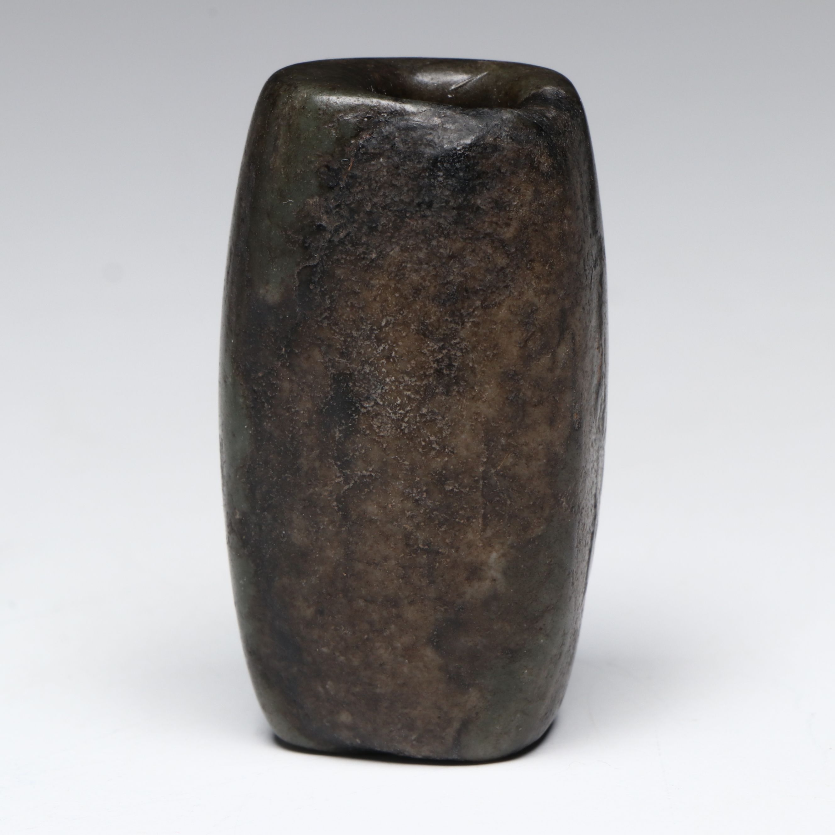 Chinese Carved Serpentine Bead