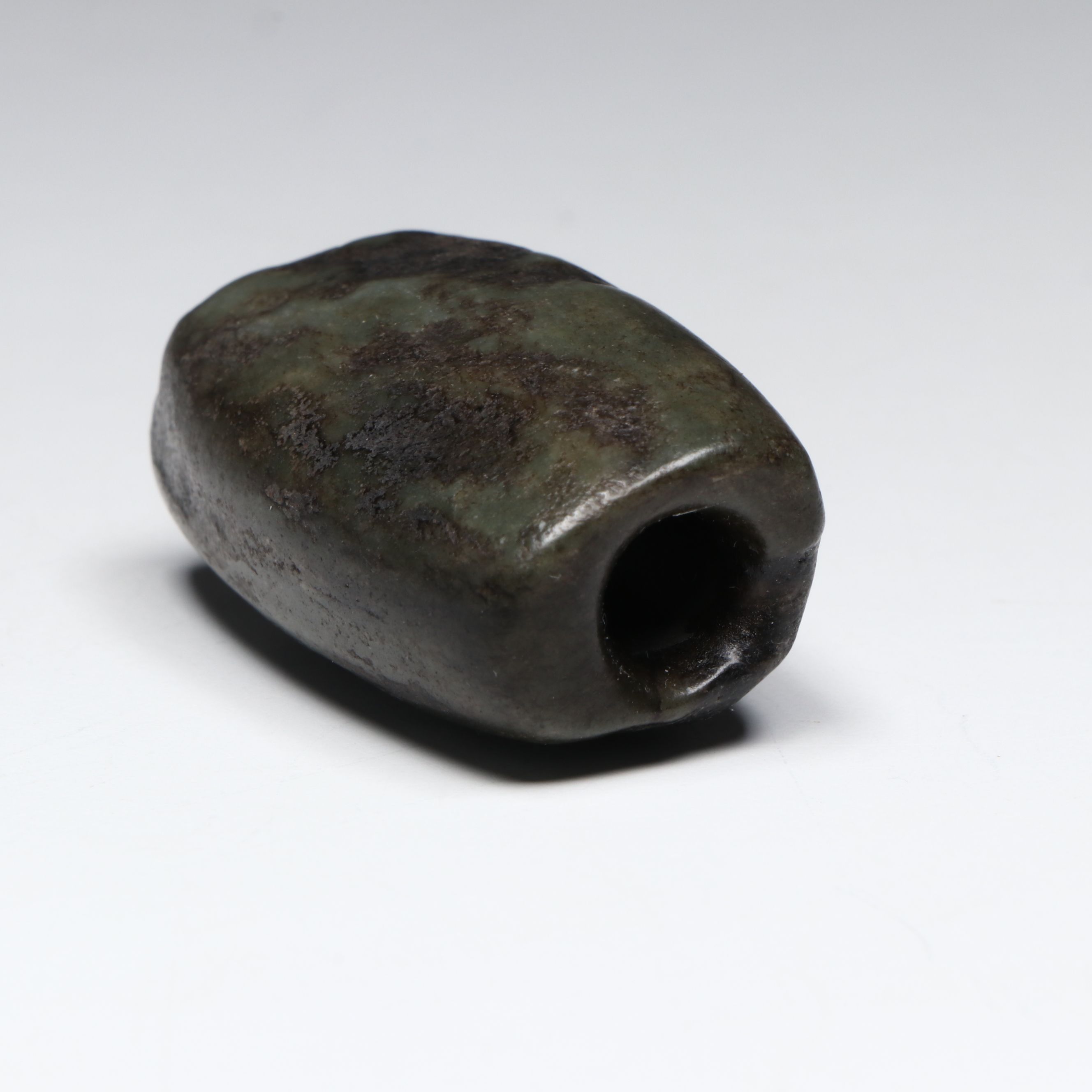 Chinese Carved Serpentine Bead