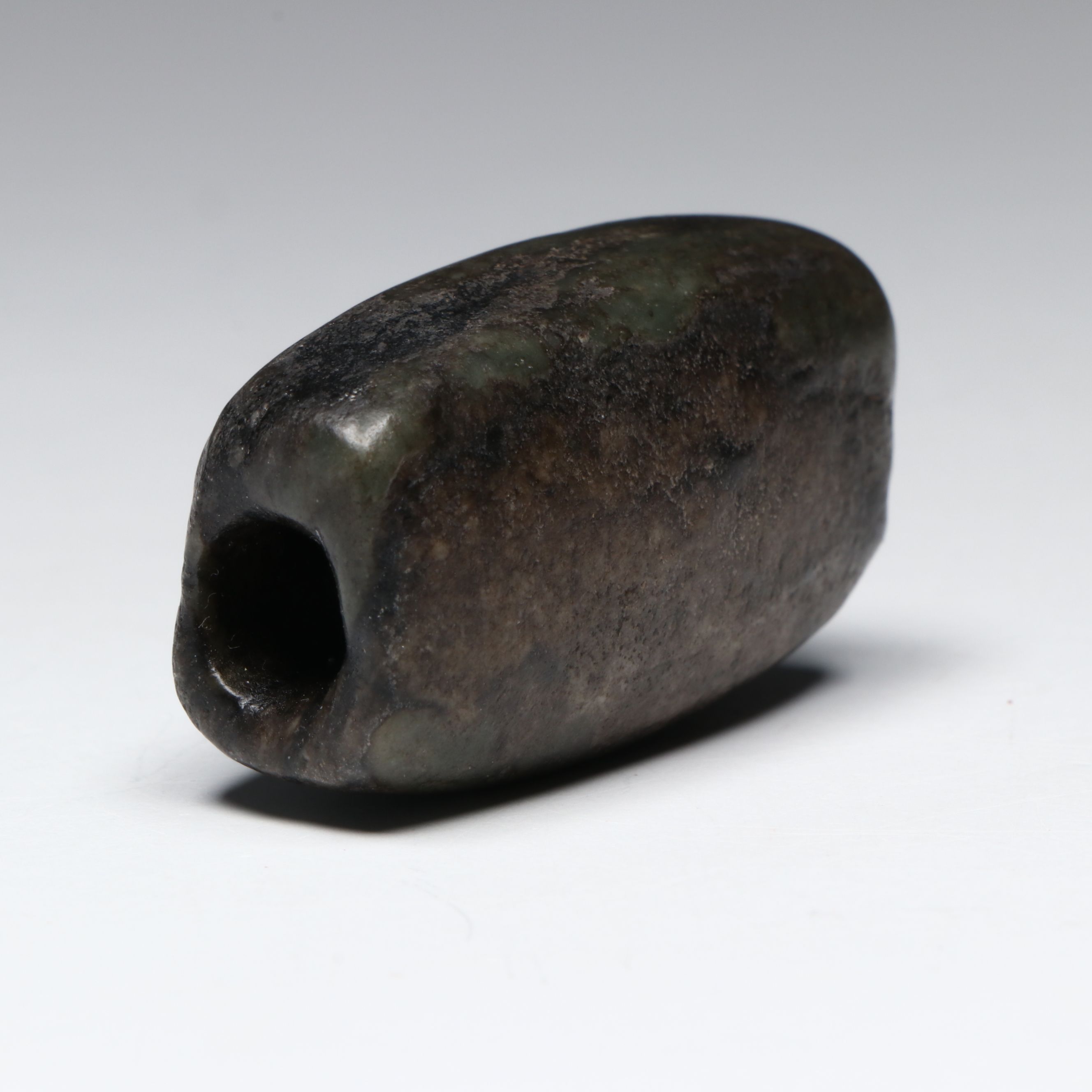 Chinese Carved Serpentine Bead