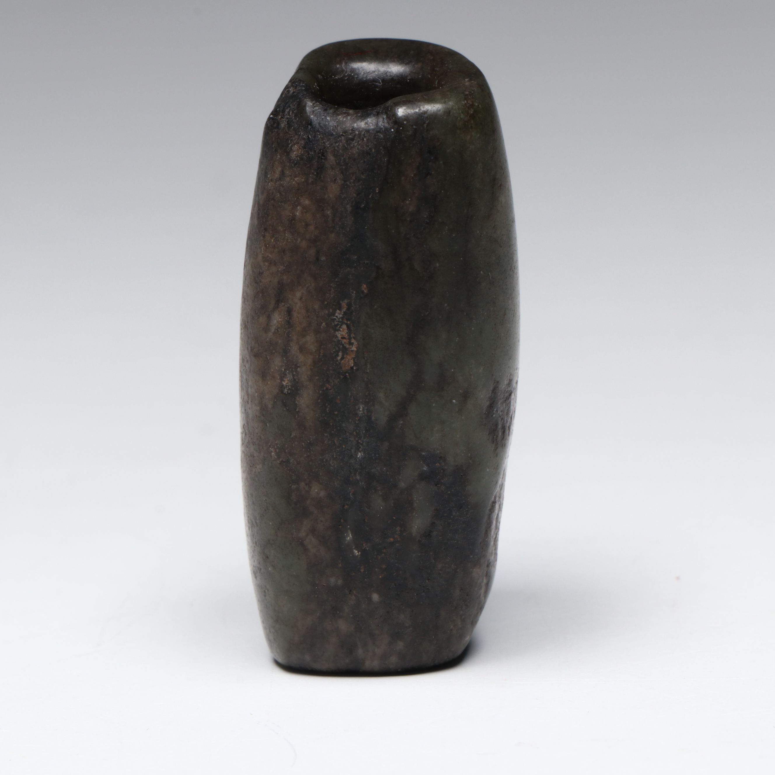 Chinese Carved Serpentine Bead