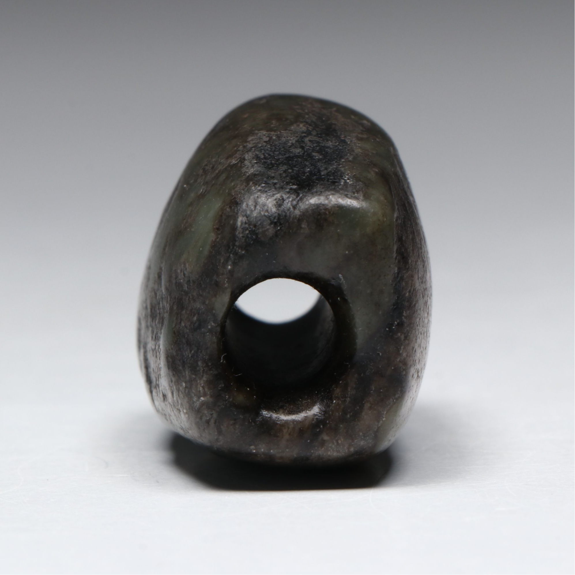 Chinese Carved Serpentine Bead
