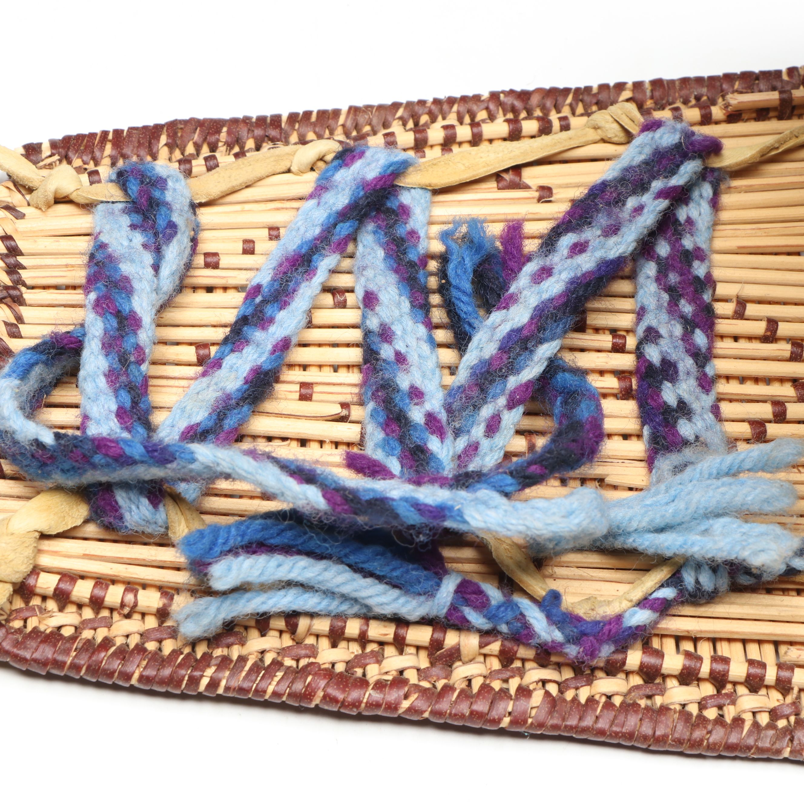 Francys Sherman Western Mono People of California Hand-Woven Doll Basket