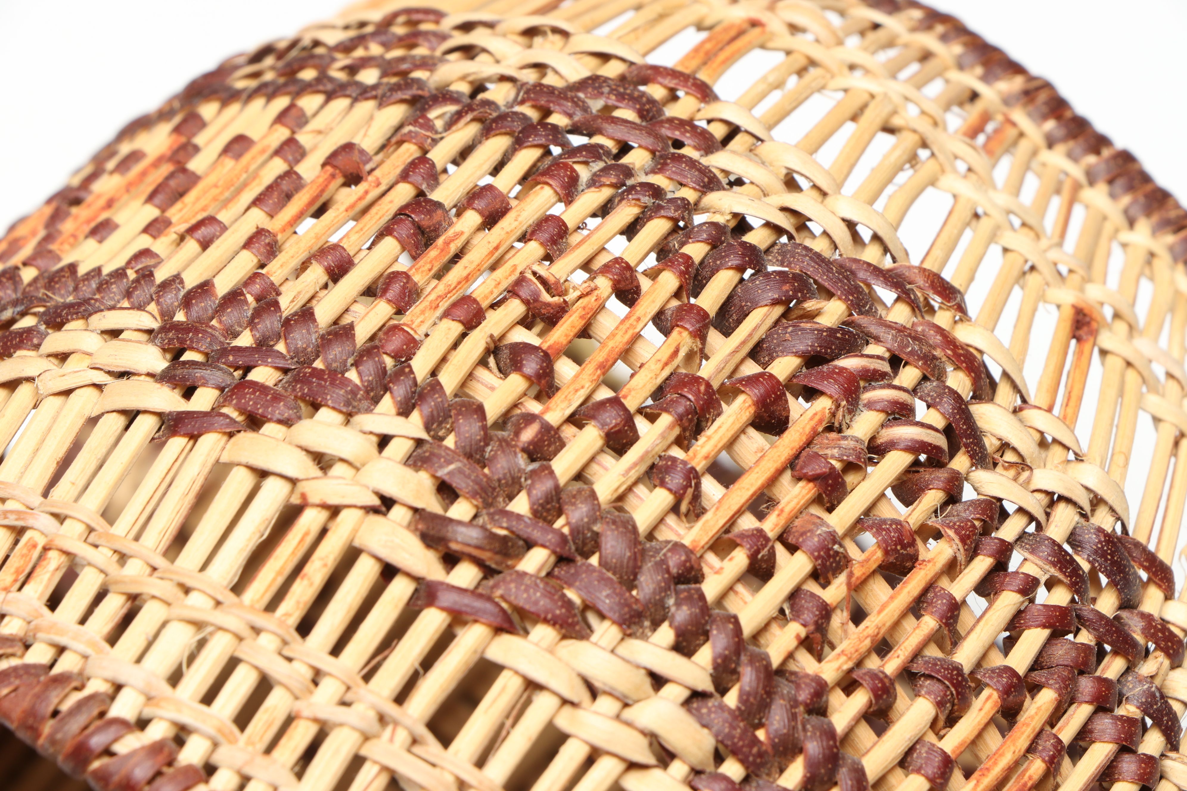 Francys Sherman Western Mono People of California Hand-Woven Doll Basket