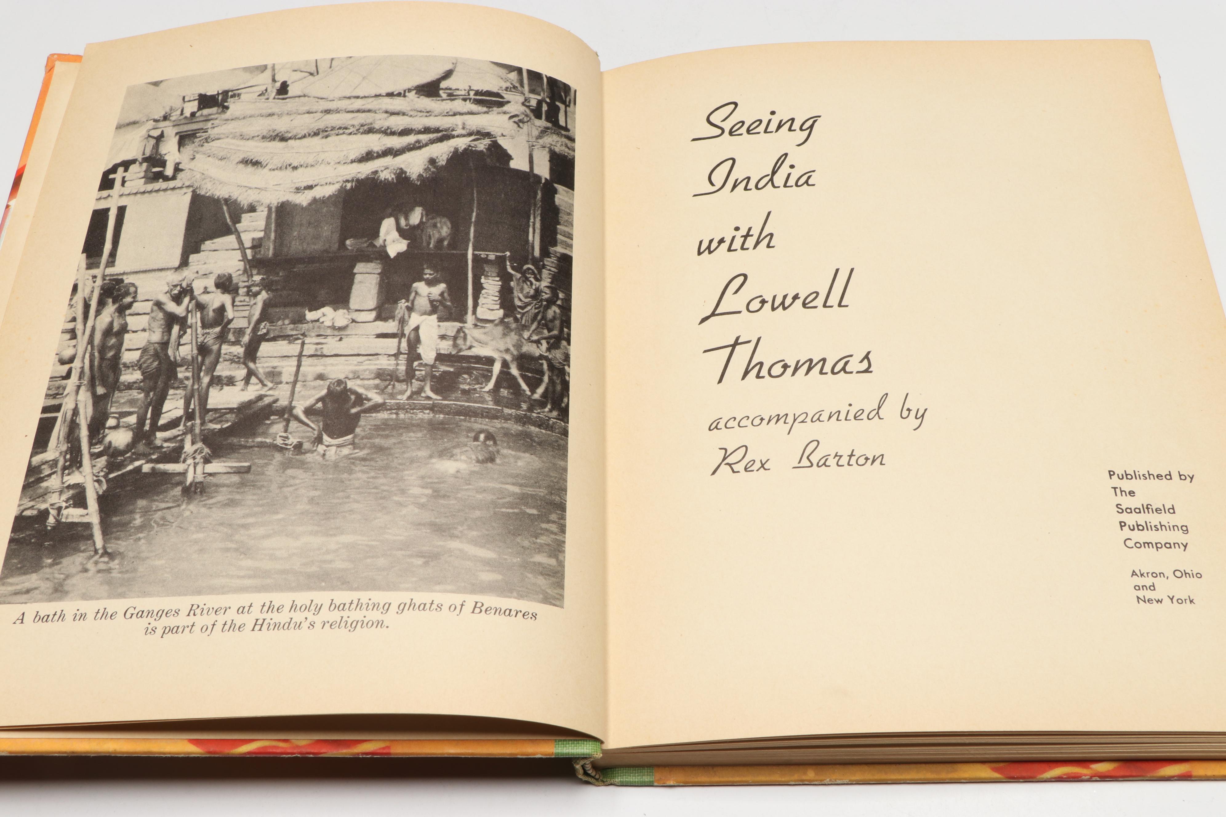 Signed First Edition "So Long Until Tomorrow" by Lowell Thomas and More Books