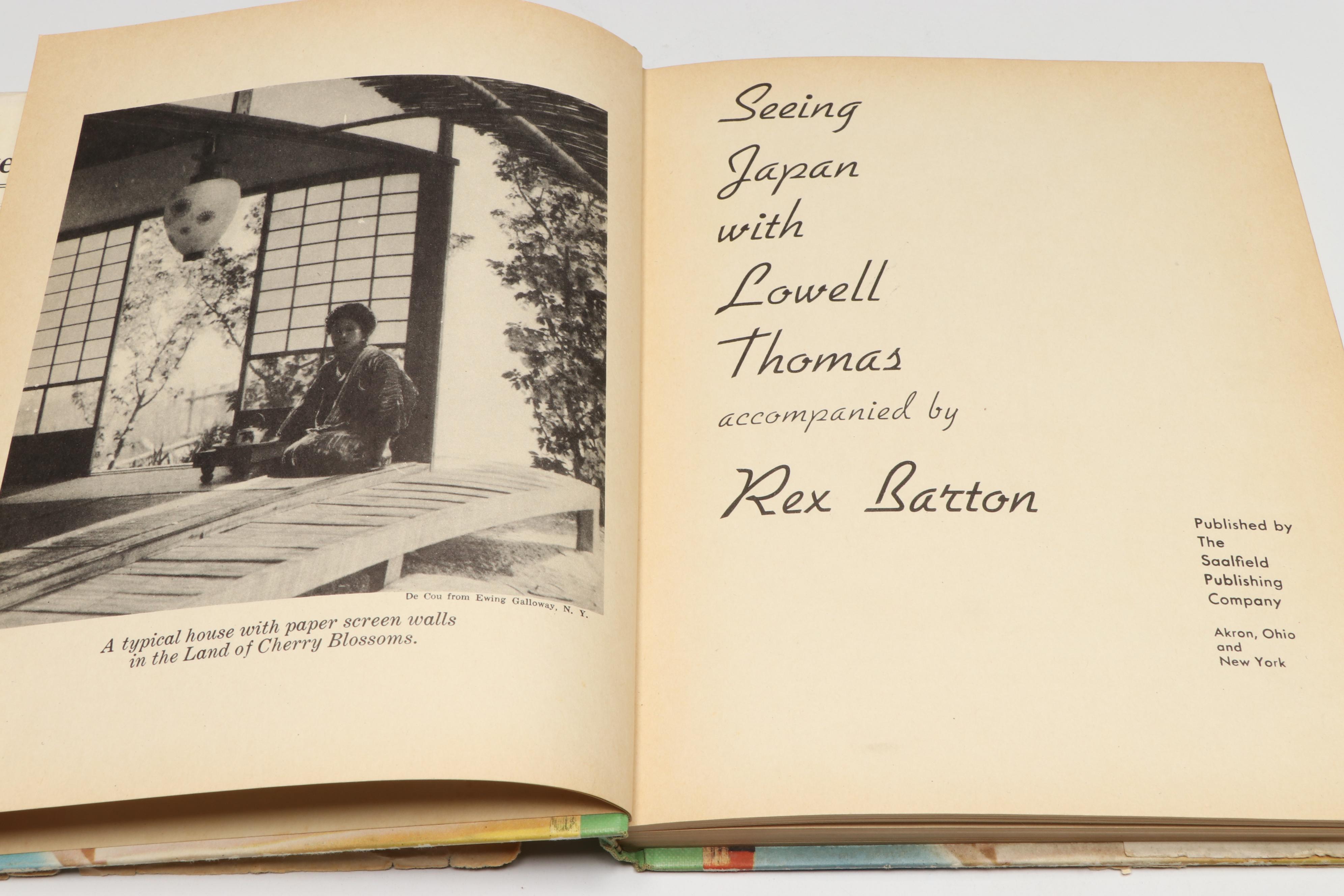 Signed First Edition "So Long Until Tomorrow" by Lowell Thomas and More Books