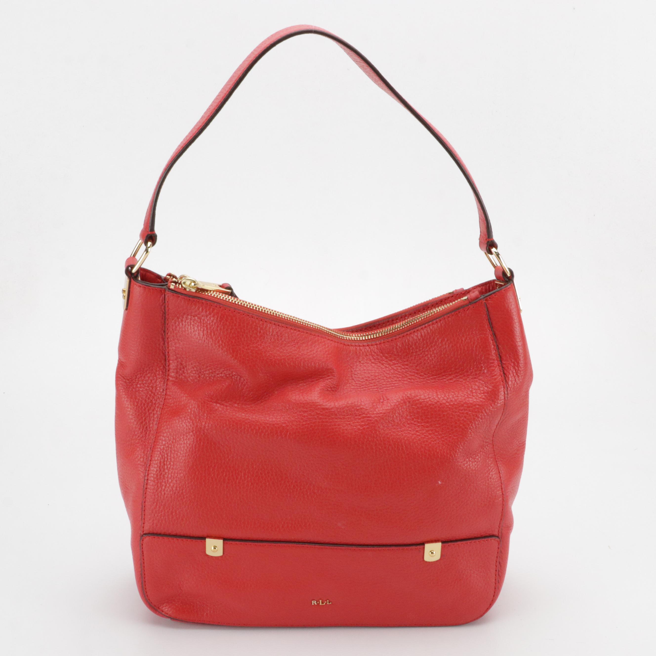 Coach Madison Sophia Satchel and Lauren Ralph Lauren Morrison Hobo