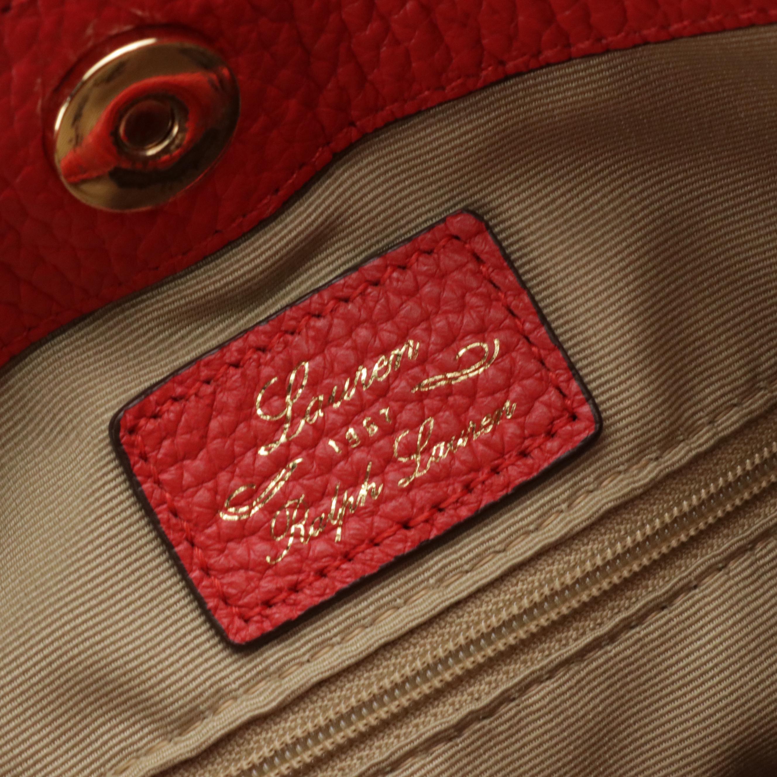 Coach Madison Sophia Satchel and Lauren Ralph Lauren Morrison Hobo