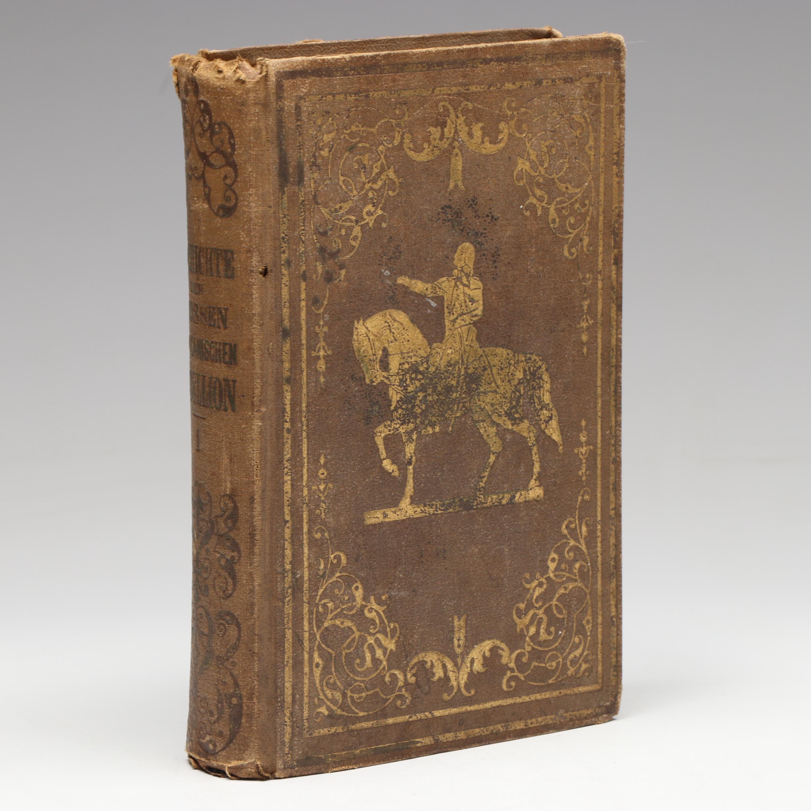 "Vollständige Geschichte der amerikanischen Rebellion" by Thomas Kettell, 1863