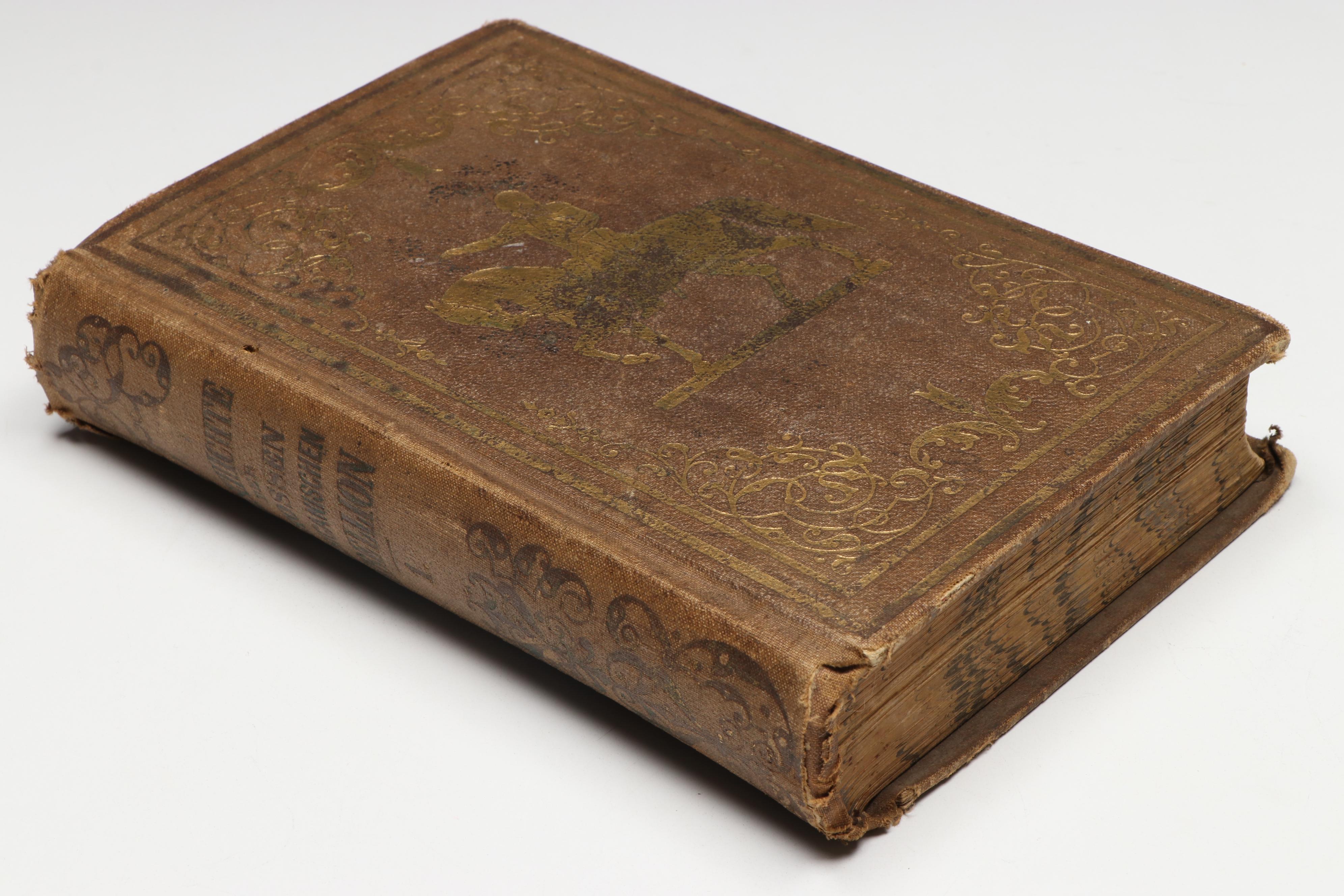 "Vollständige Geschichte der amerikanischen Rebellion" by Thomas Kettell, 1863