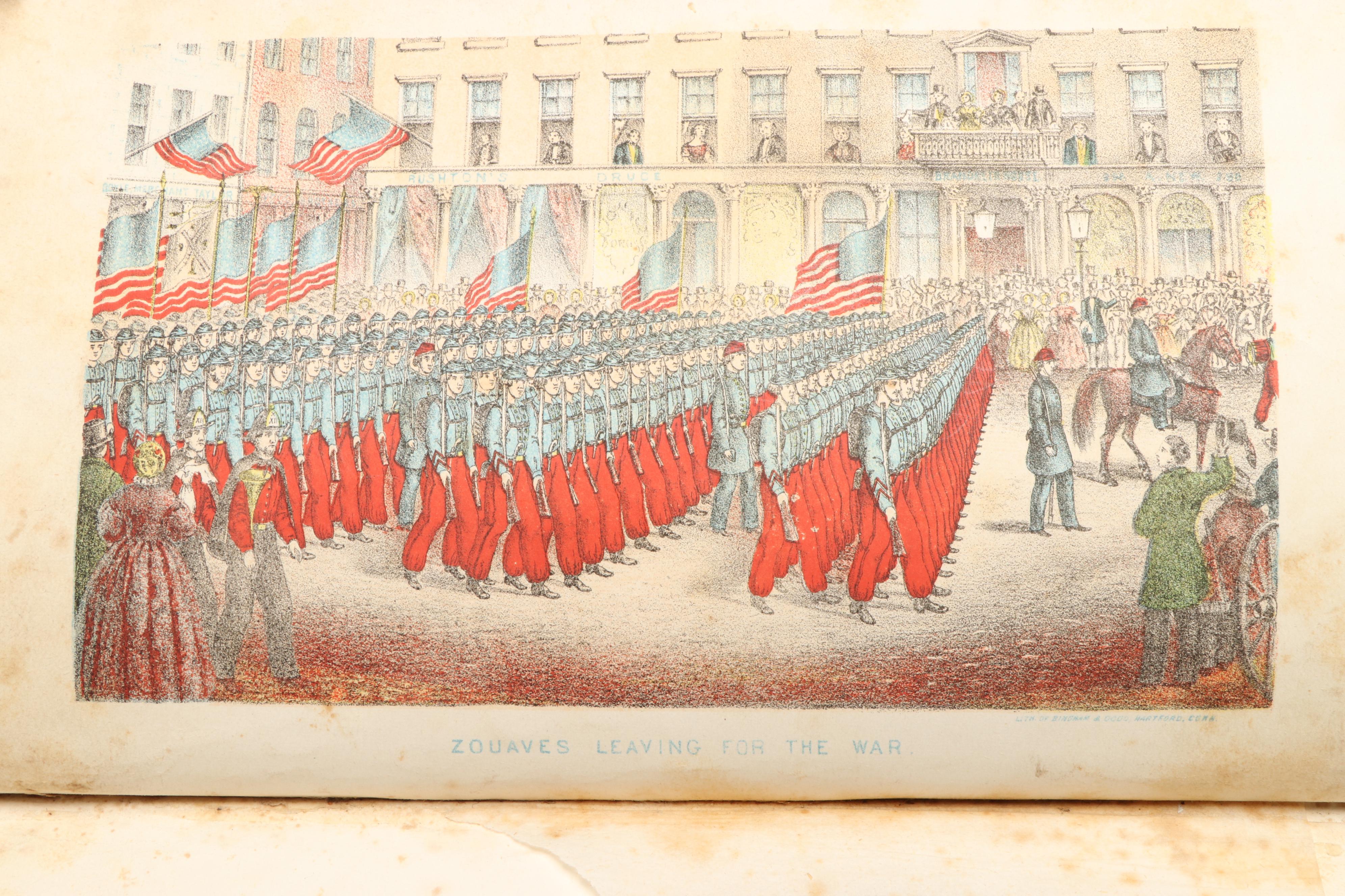 "Vollständige Geschichte der amerikanischen Rebellion" by Thomas Kettell, 1863