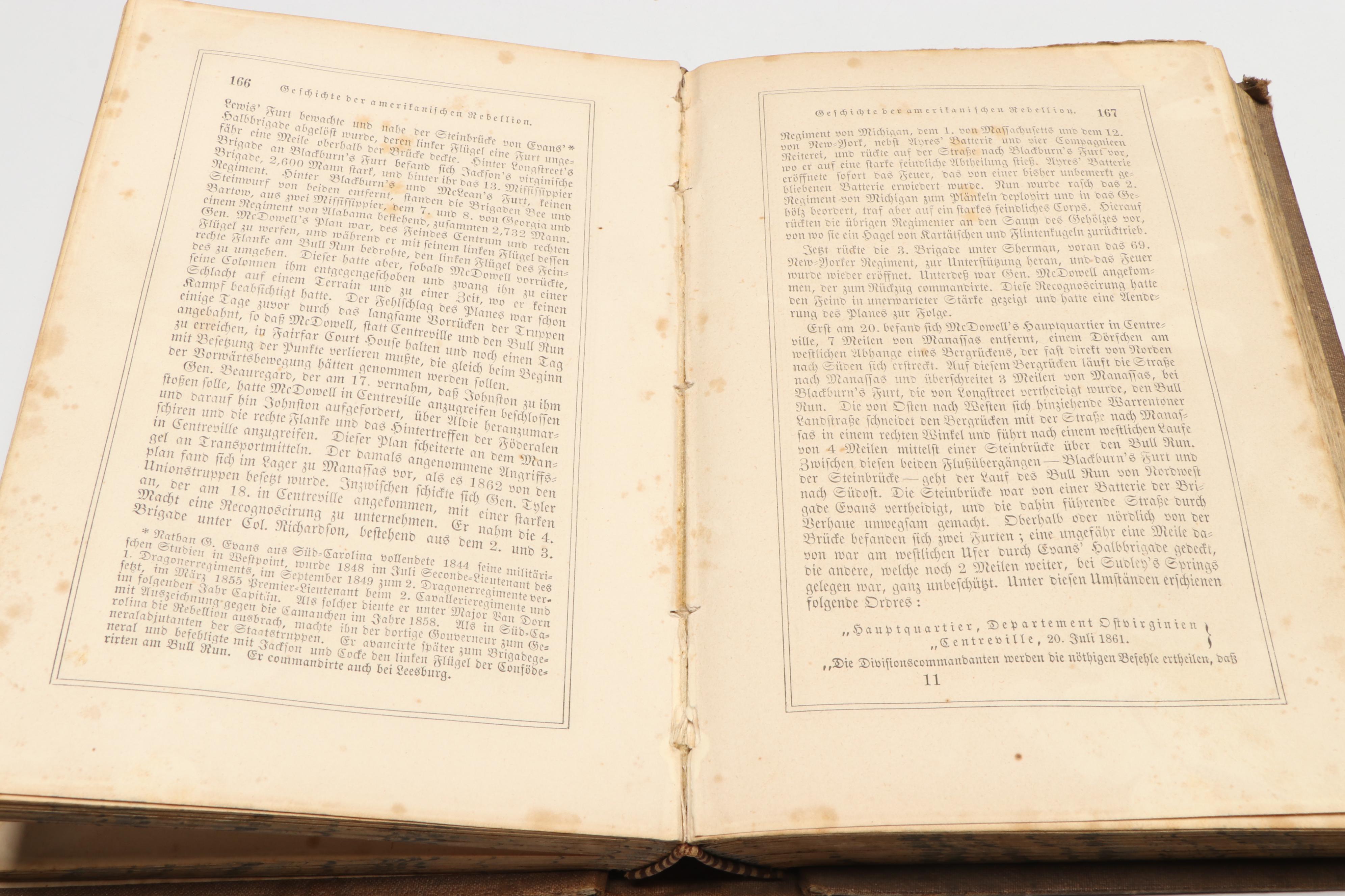 "Vollständige Geschichte der amerikanischen Rebellion" by Thomas Kettell, 1863