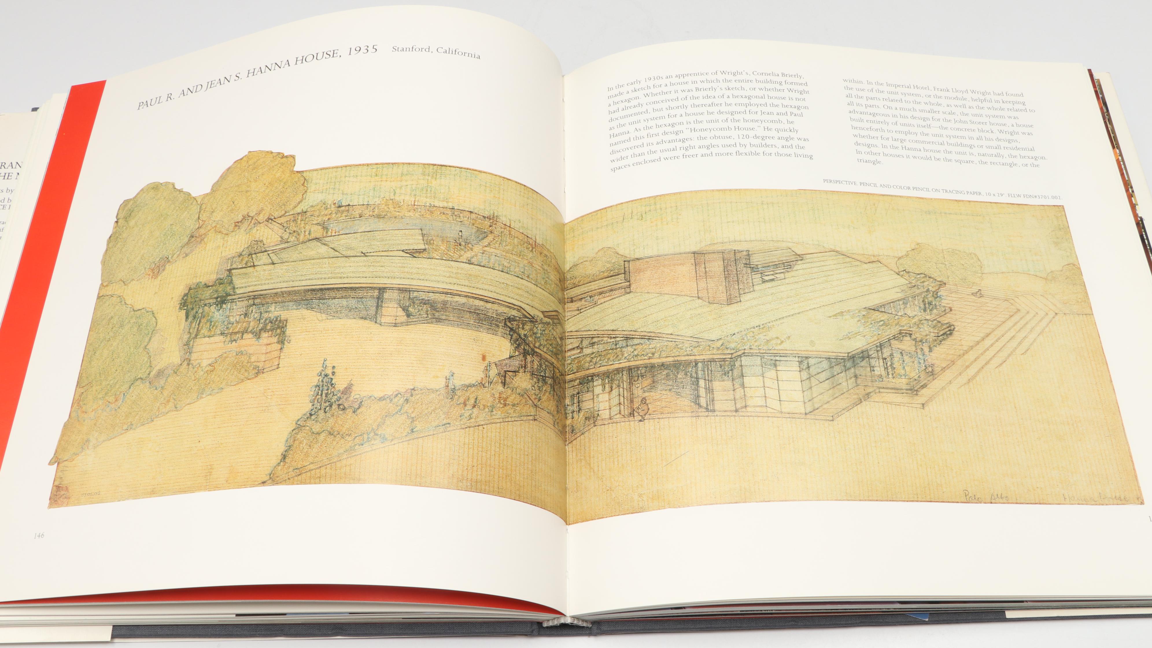 First Edition "Frank Lloyd Wright: The Masterworks" by Pfeiffer and Larkin, 1993