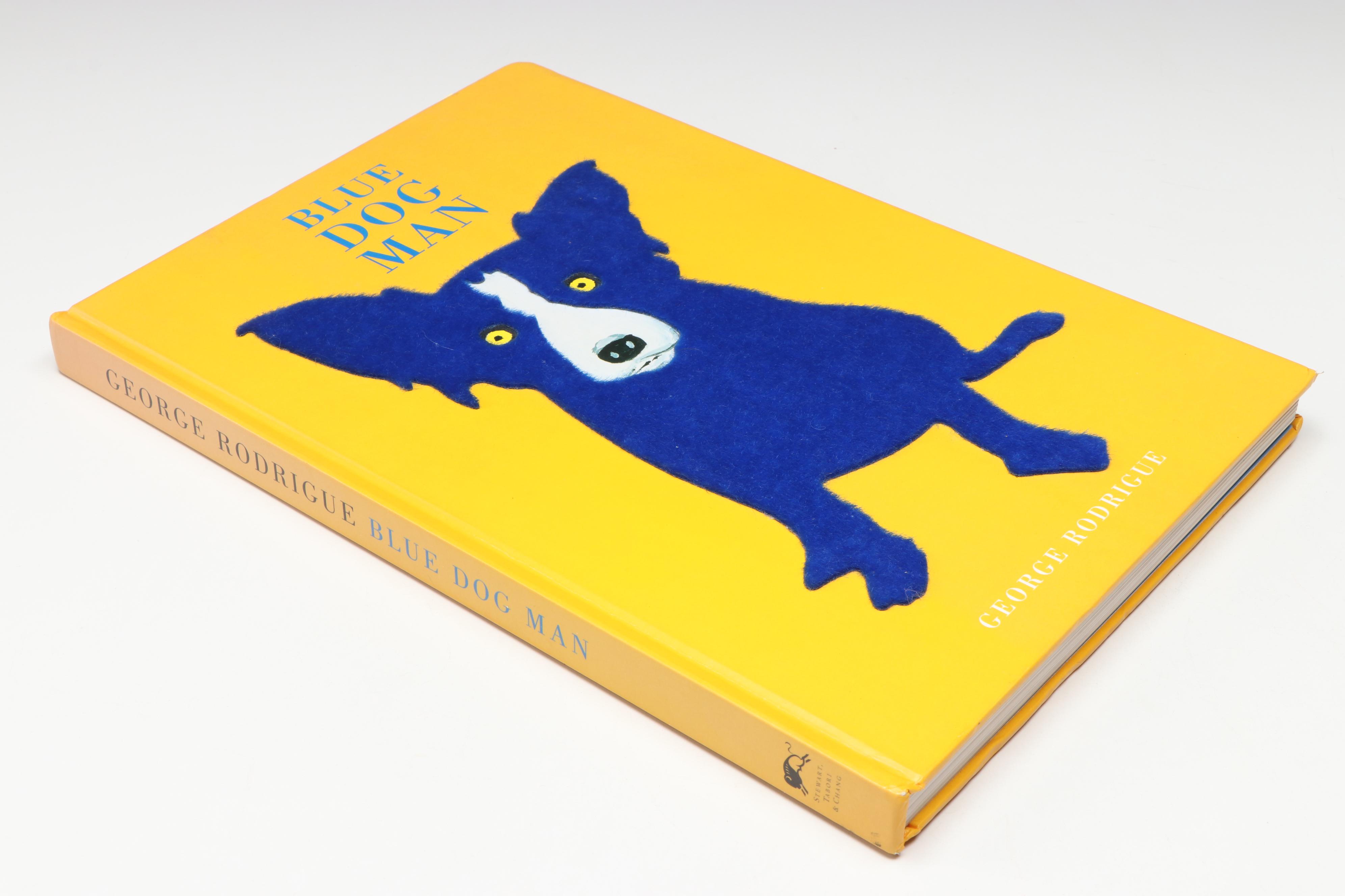 First Printing "Blue Dog Man" by George Rodrigue, 1999