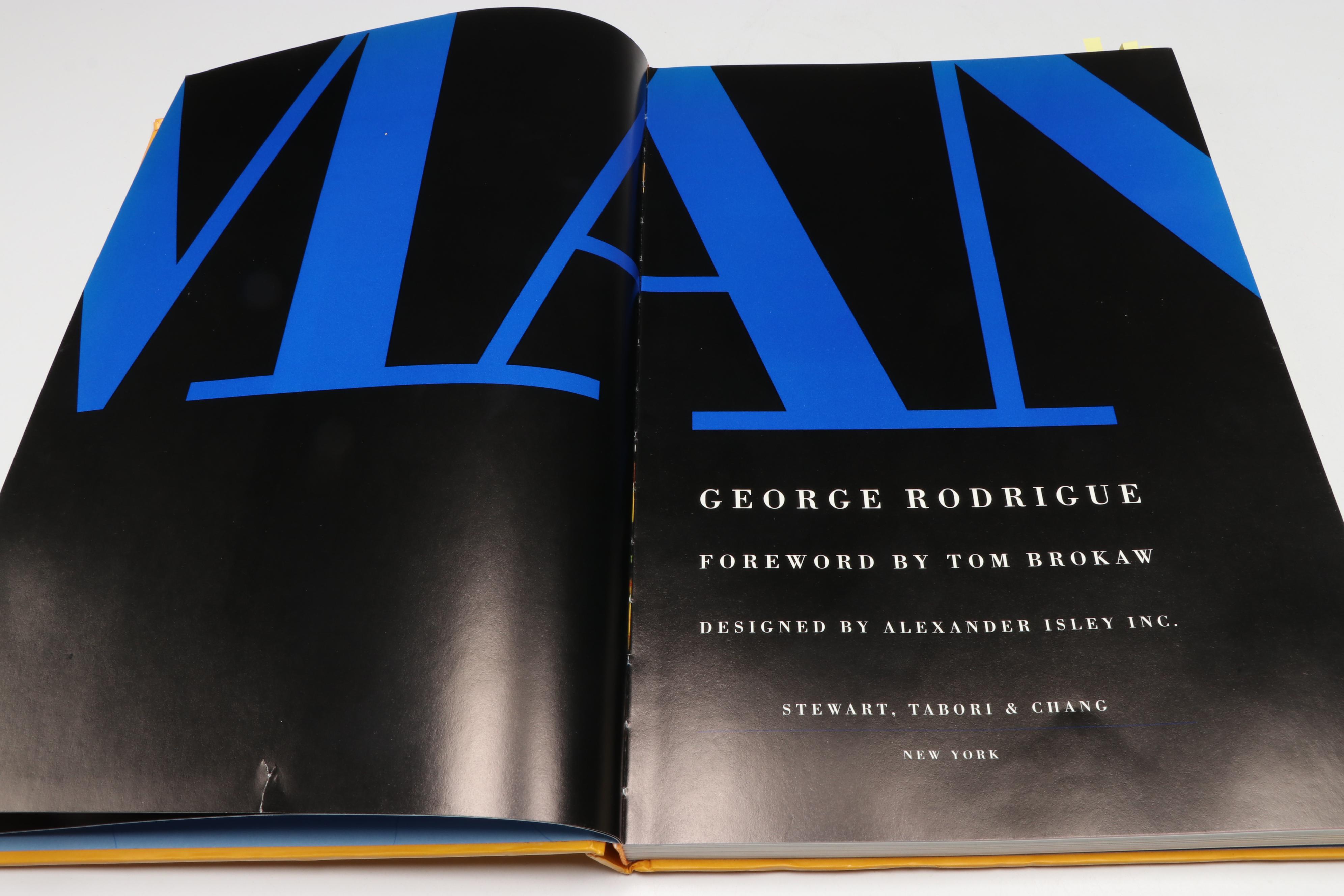 First Printing "Blue Dog Man" by George Rodrigue, 1999