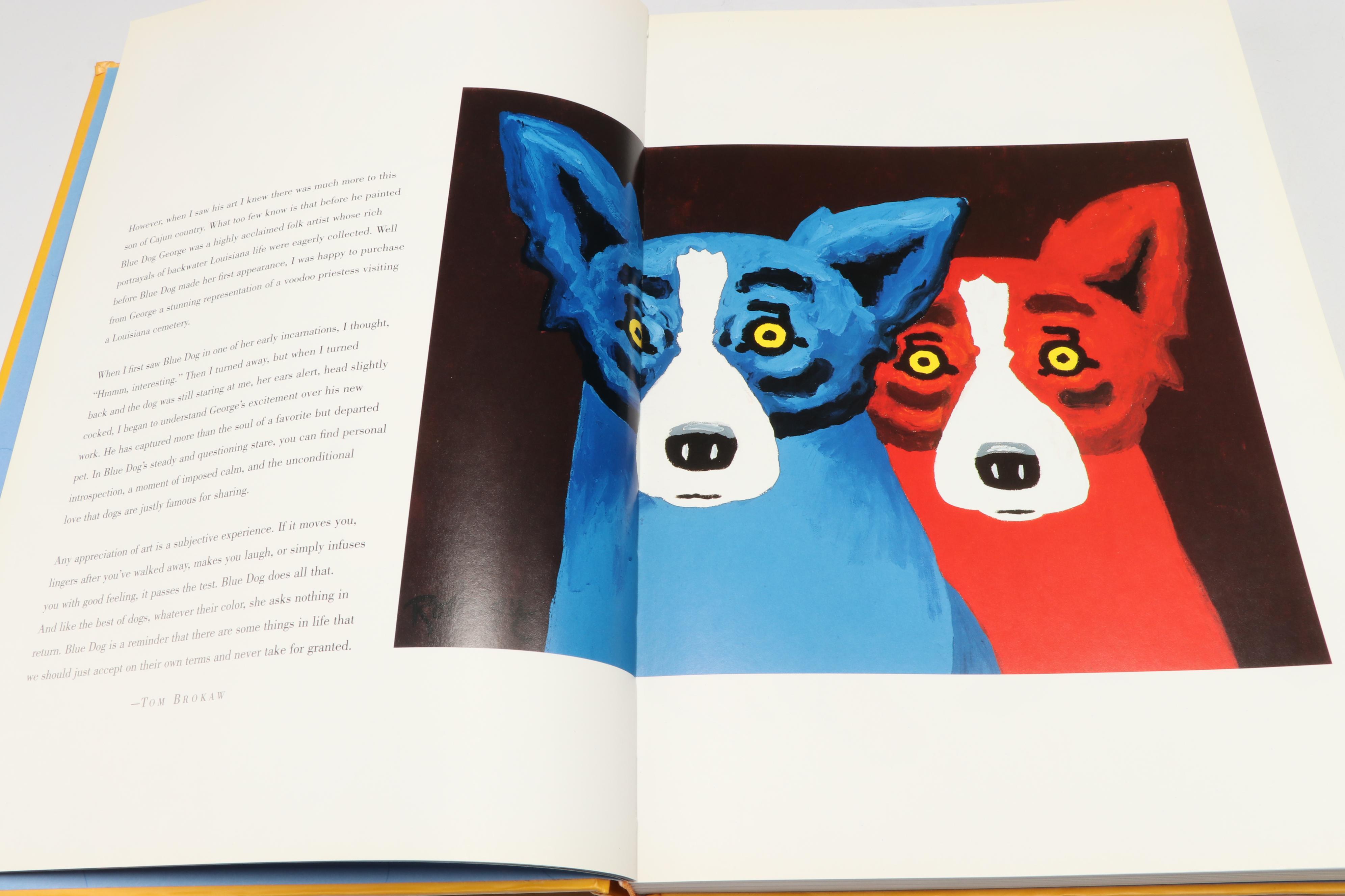 First Printing "Blue Dog Man" by George Rodrigue, 1999