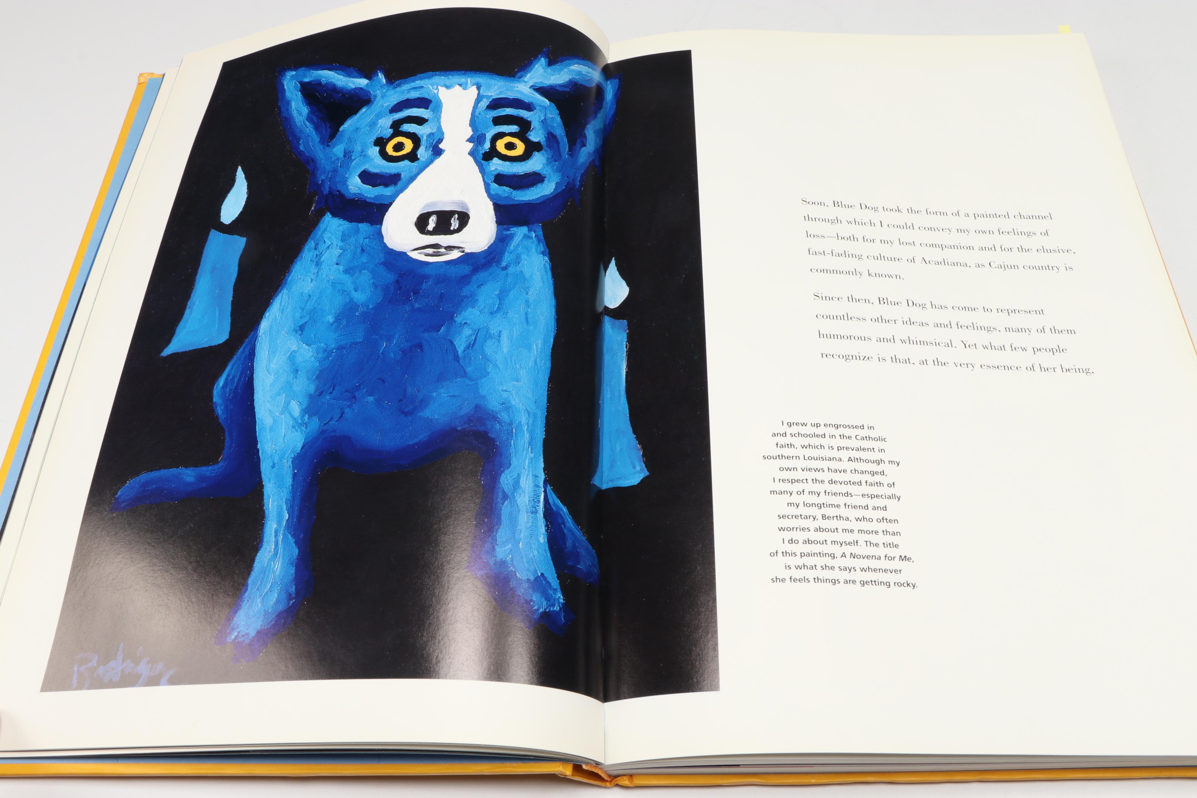 First Printing "Blue Dog Man" by George Rodrigue, 1999