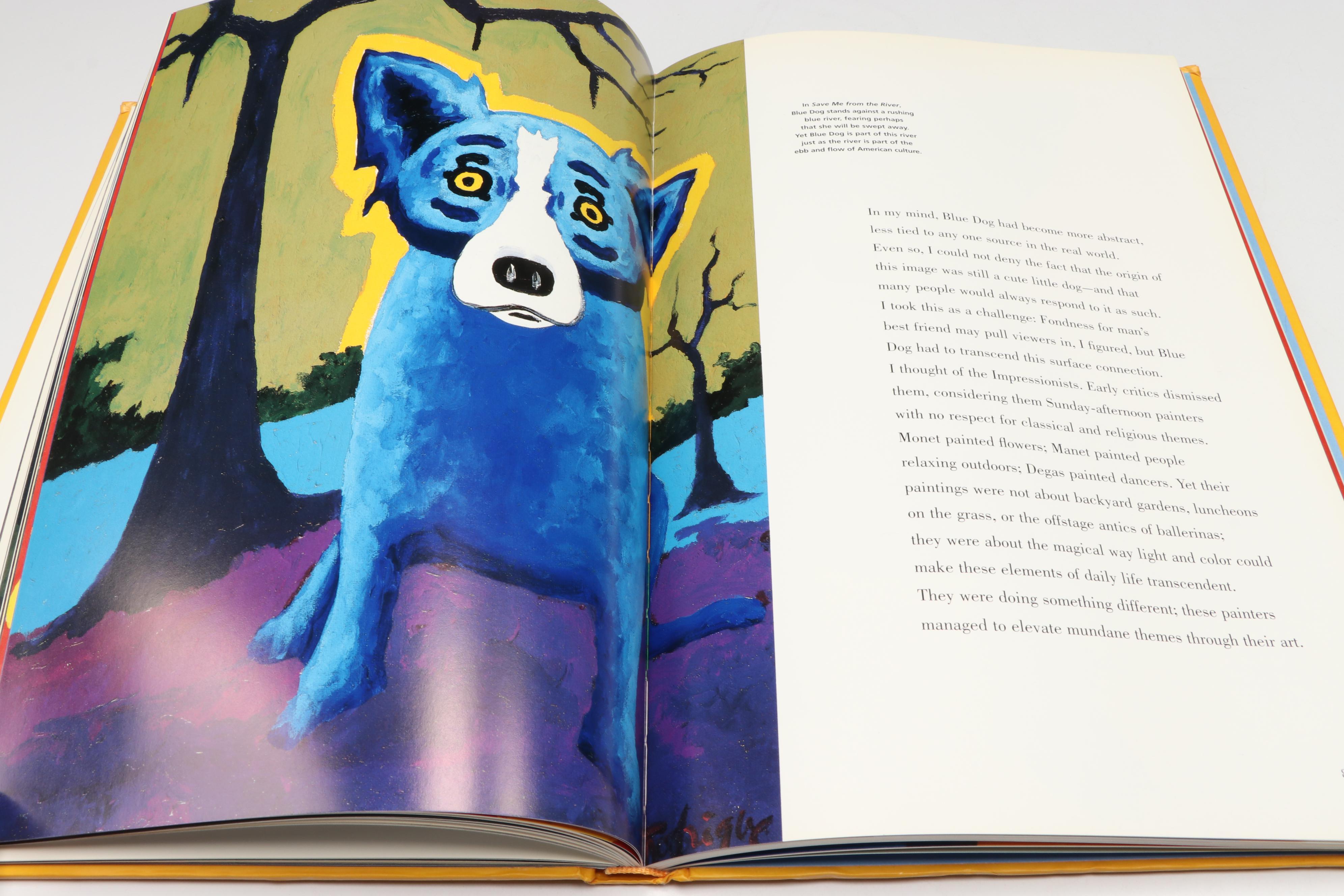First Printing "Blue Dog Man" by George Rodrigue, 1999