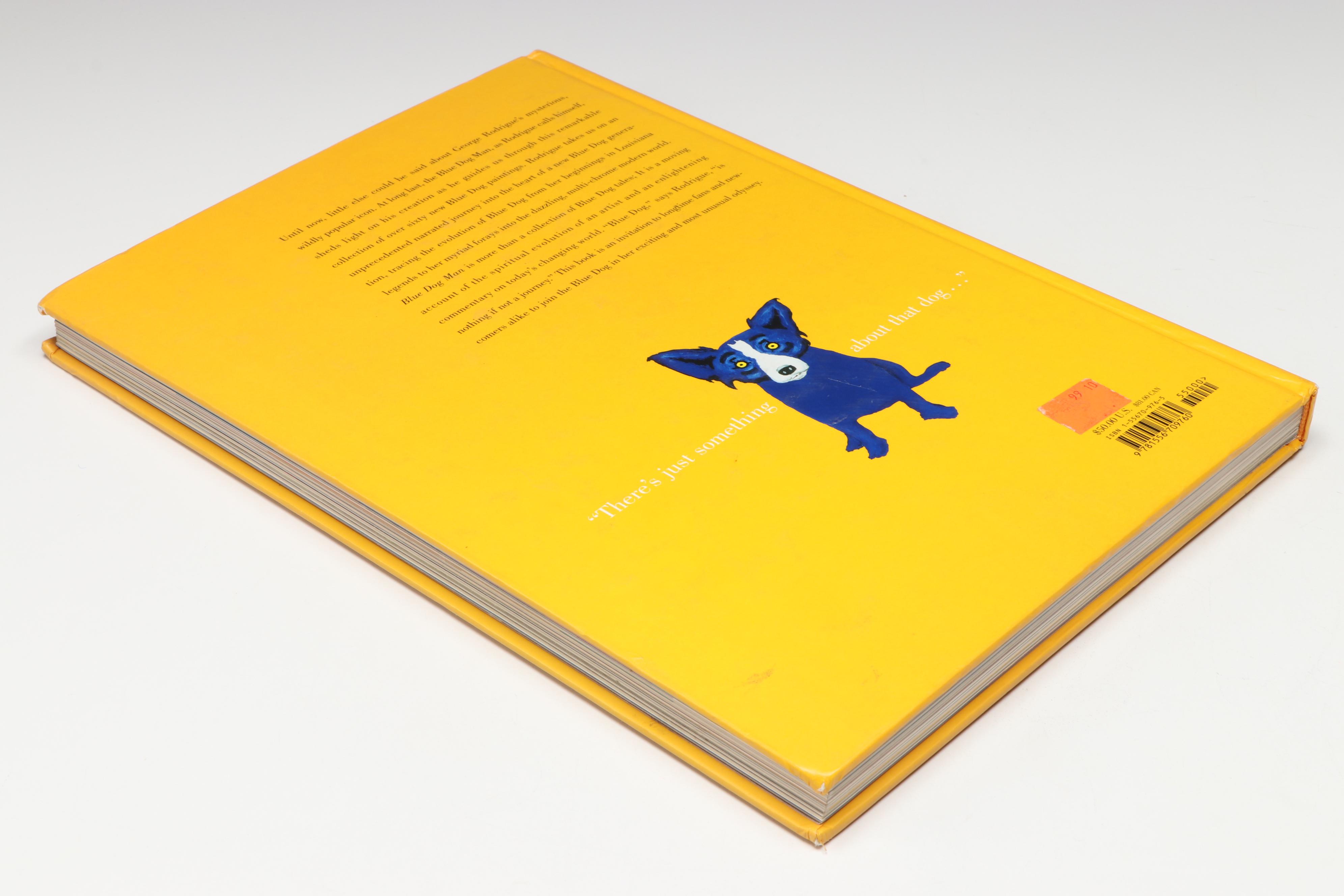 First Printing "Blue Dog Man" by George Rodrigue, 1999