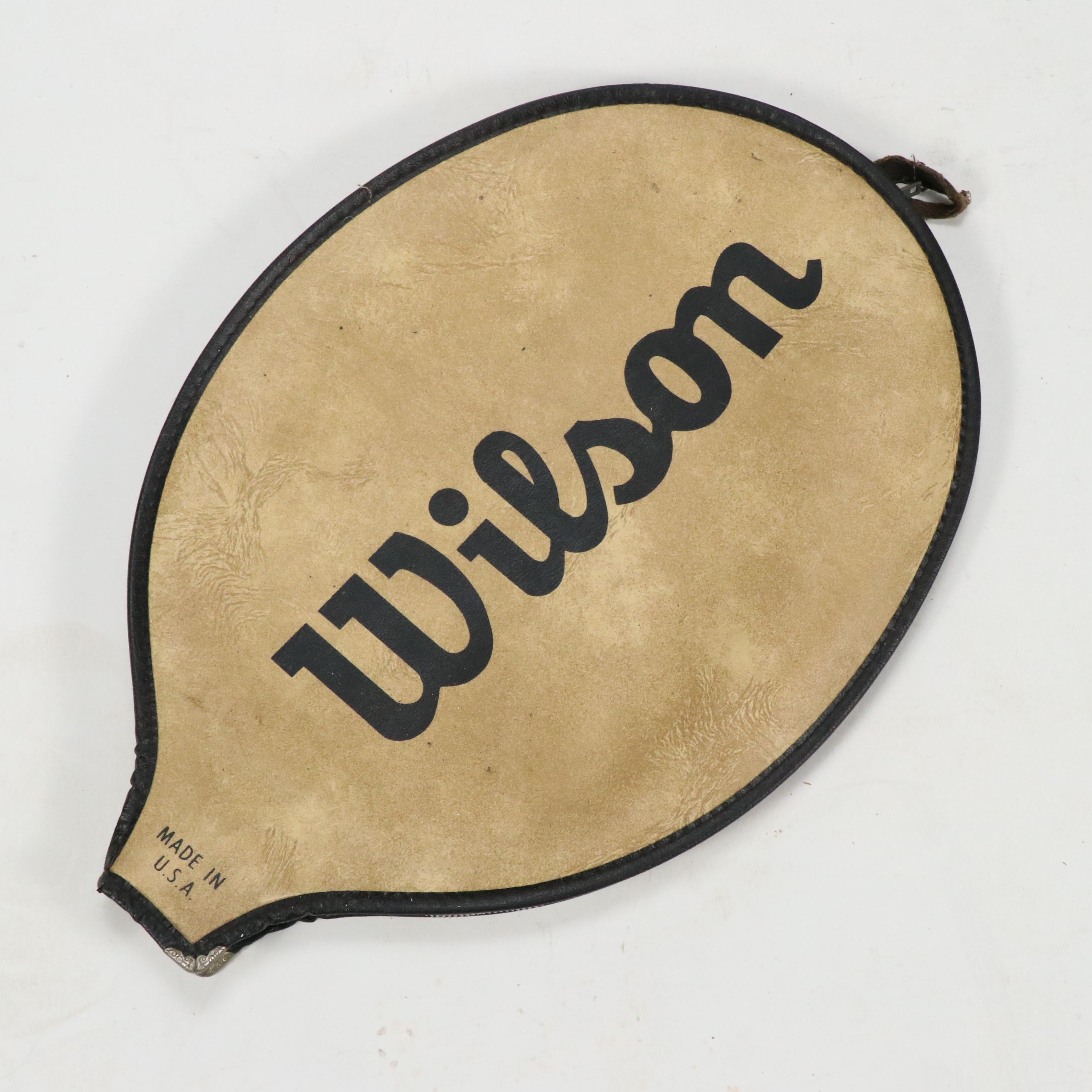 Wilson and Spalding Vintage Wood Tennis Rackets