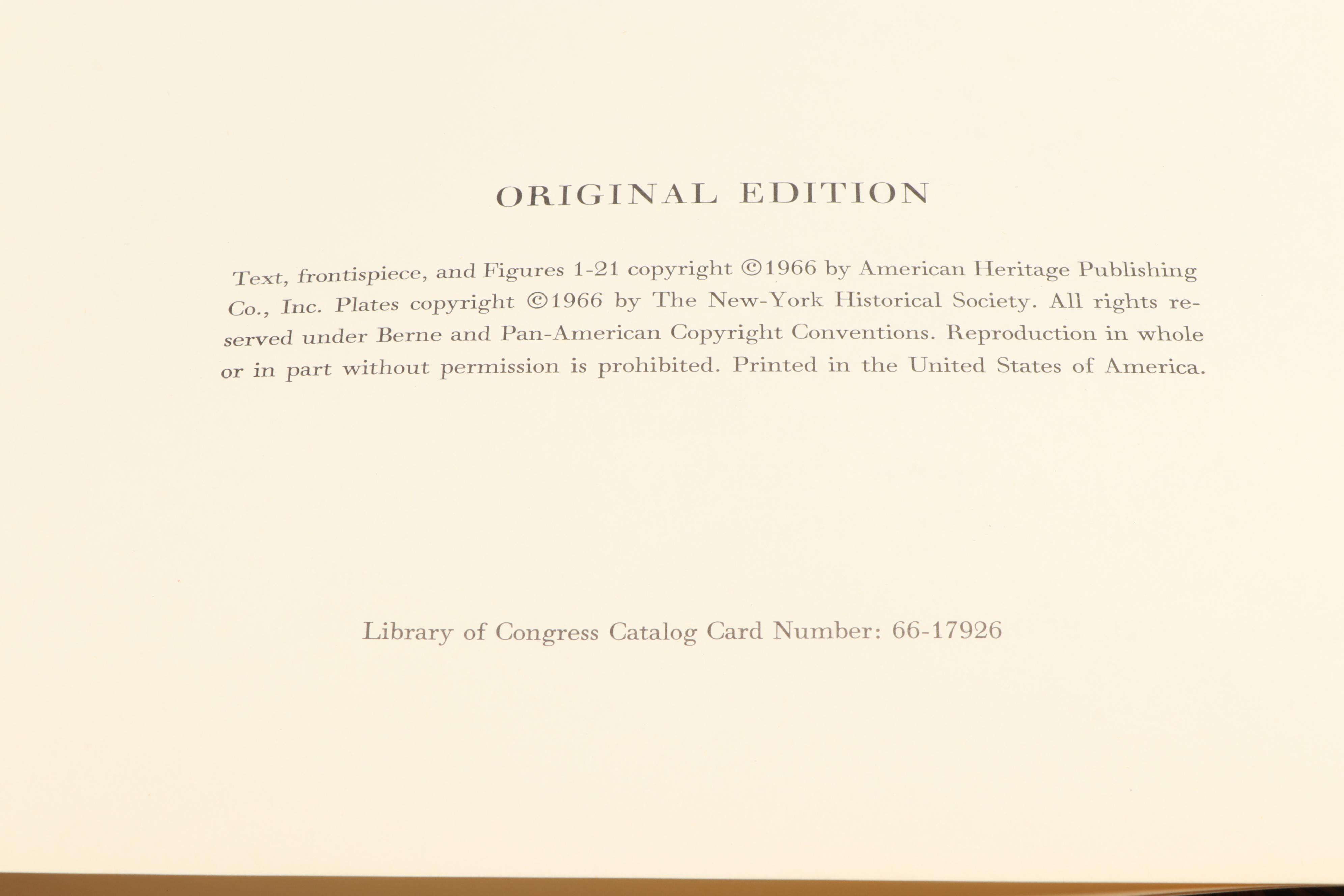 "The Original Water-Color Paintings by John James Audubon" Two-Volume Set, 1966