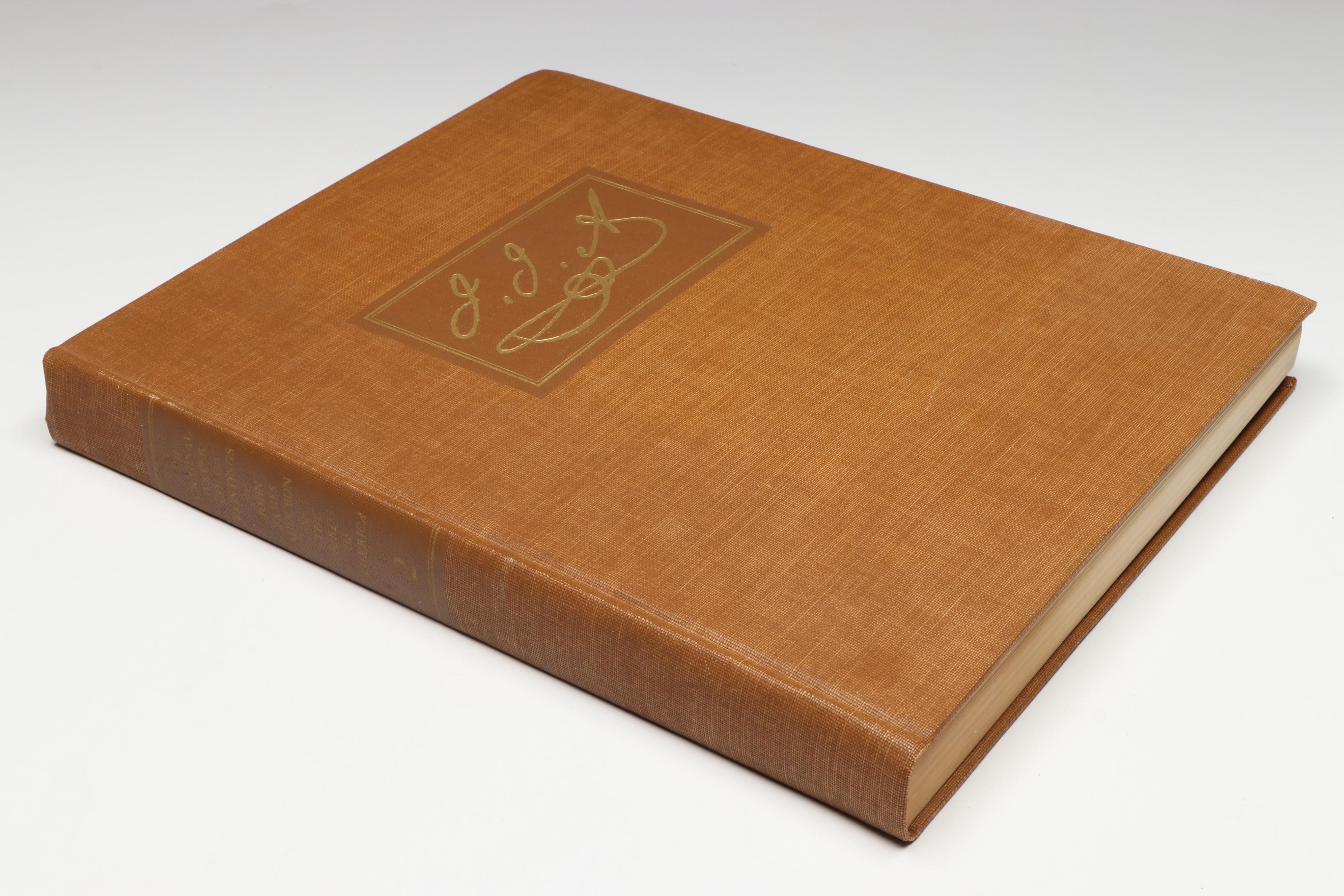 "The Original Water-Color Paintings by John James Audubon" Two-Volume Set, 1966