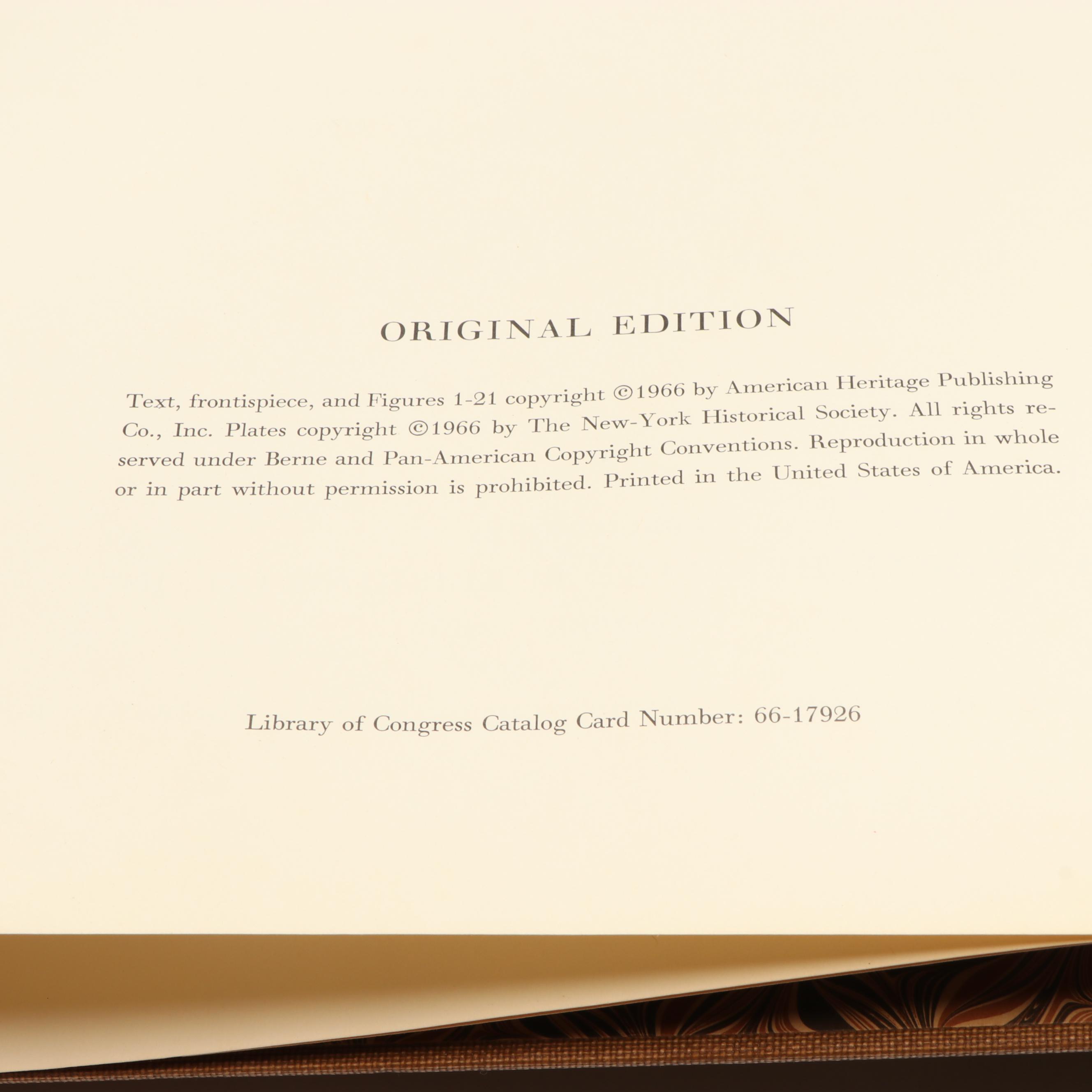 "The Original Water-Color Paintings by John James Audubon" Two-Volume Set, 1966