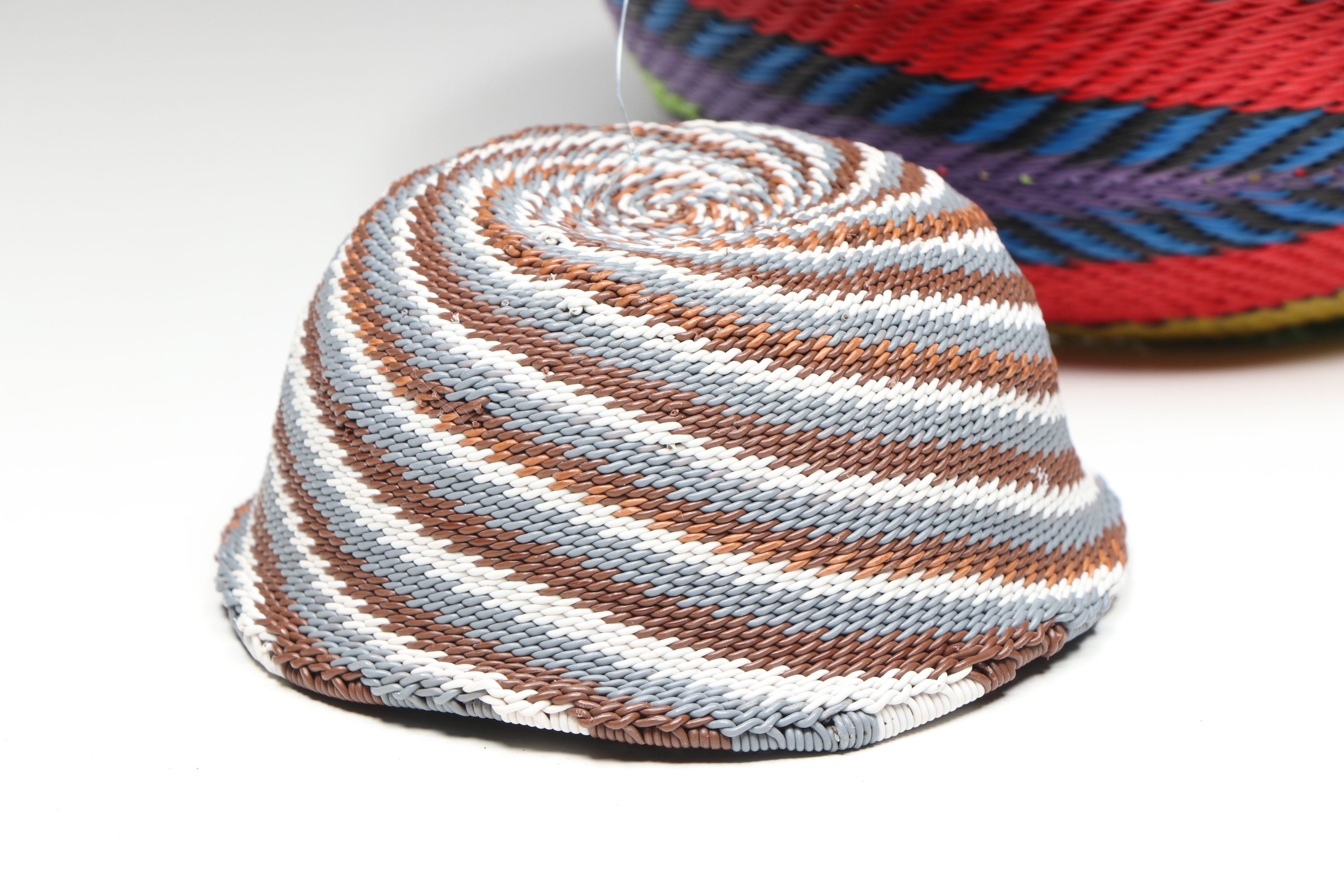 Zulu Telephone Wire Bowls and Strainer