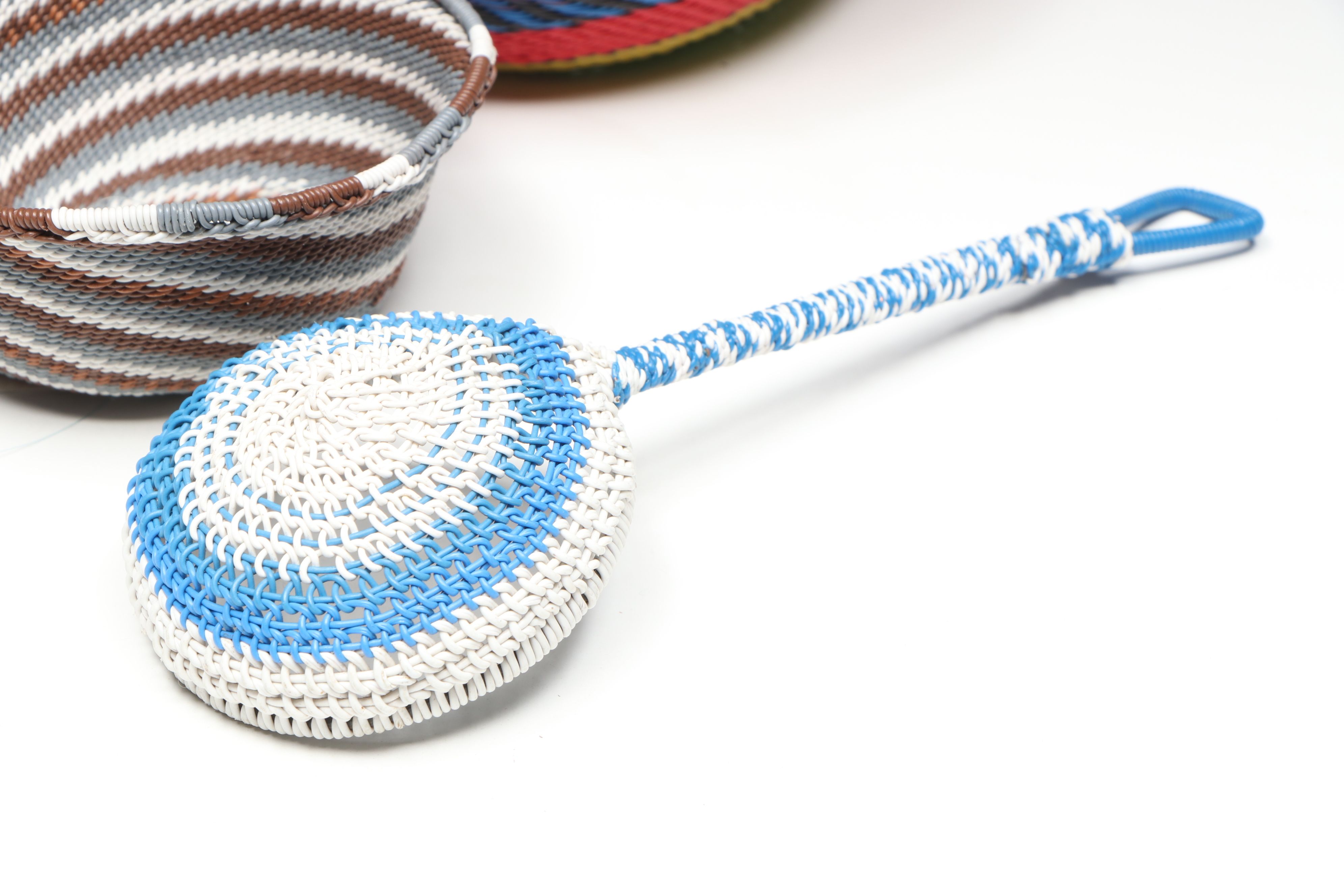 Zulu Telephone Wire Bowls and Strainer