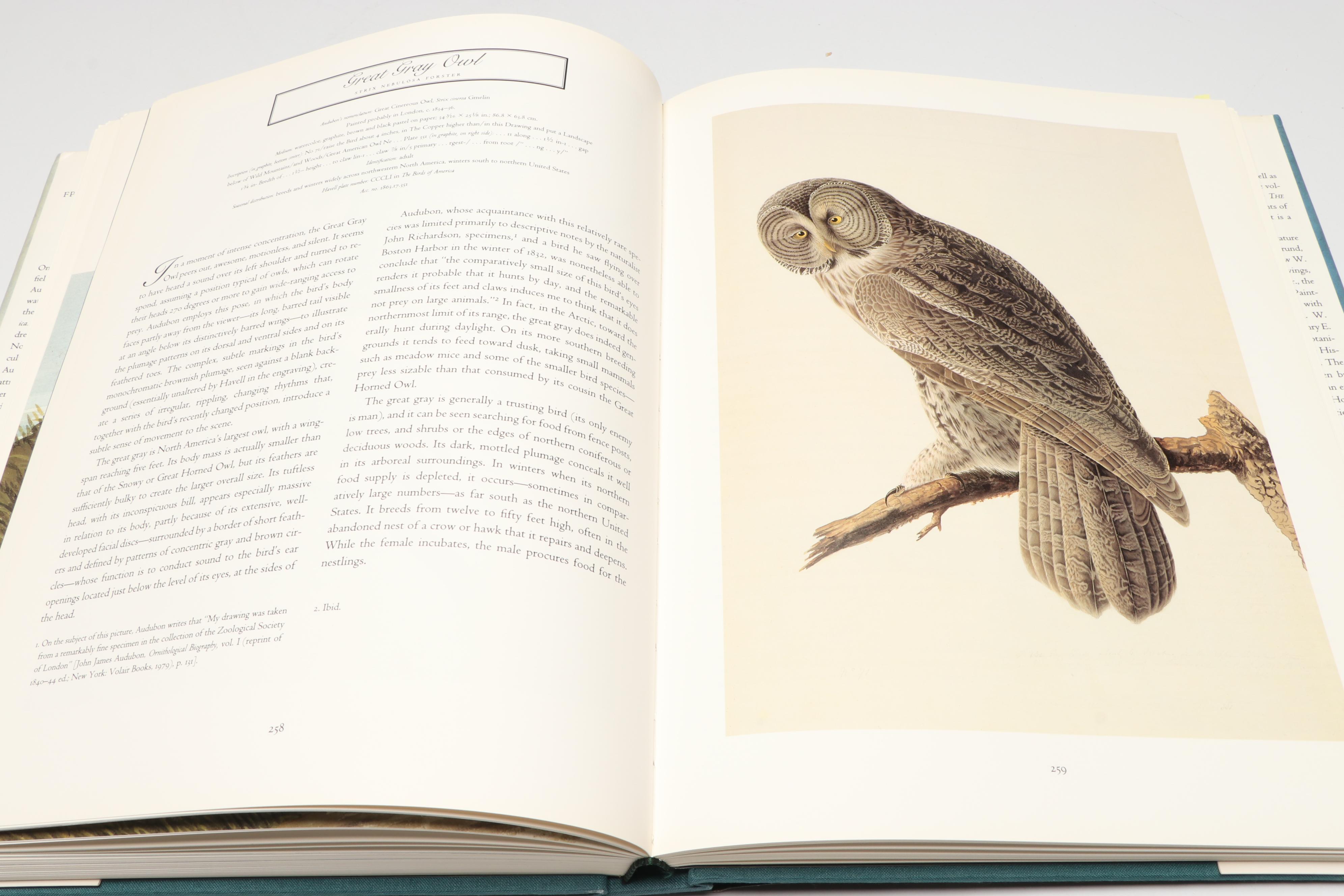 First Printing "John James Audubon: Watercolors for The Birds of America," 1993