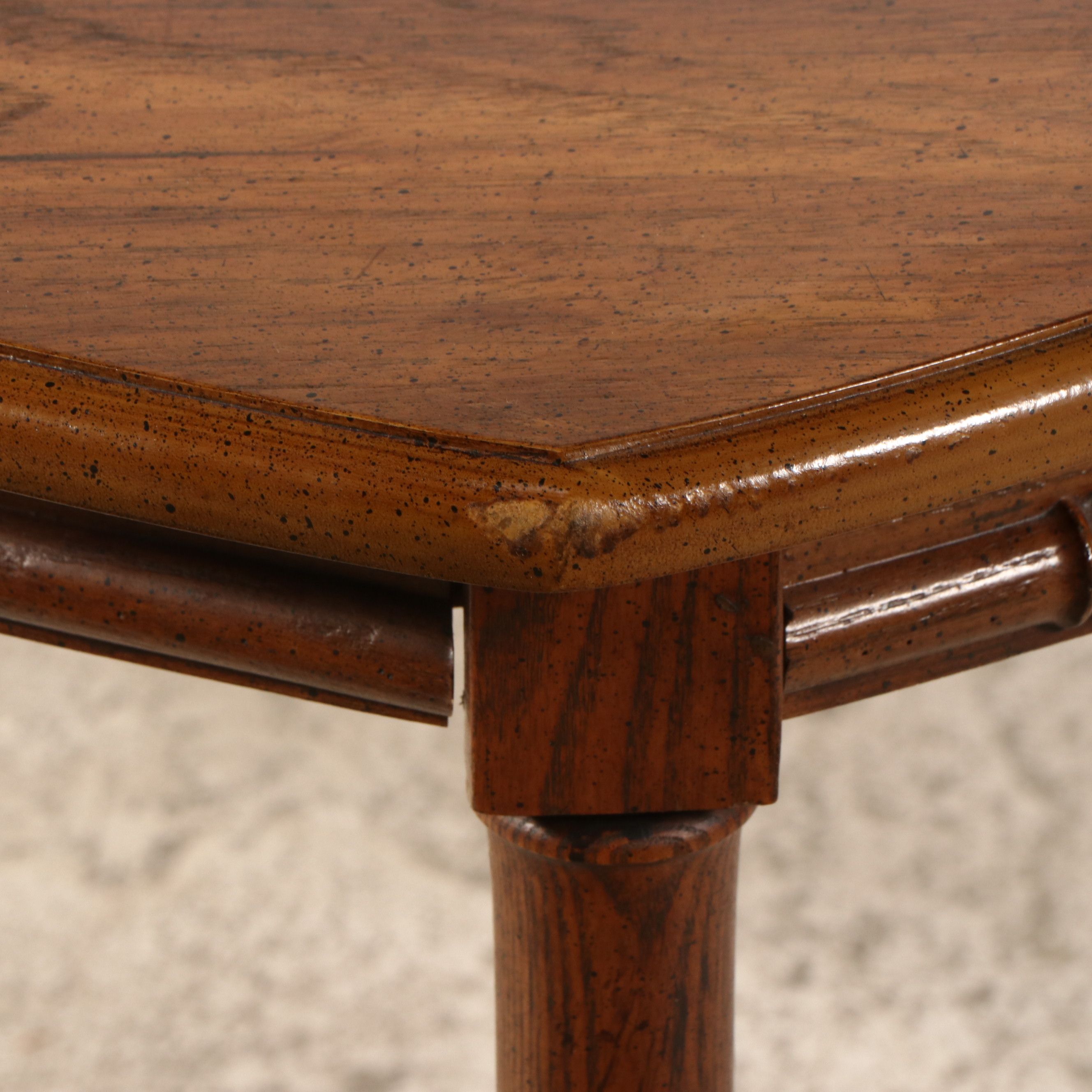 Bamboo Turned Dining Set