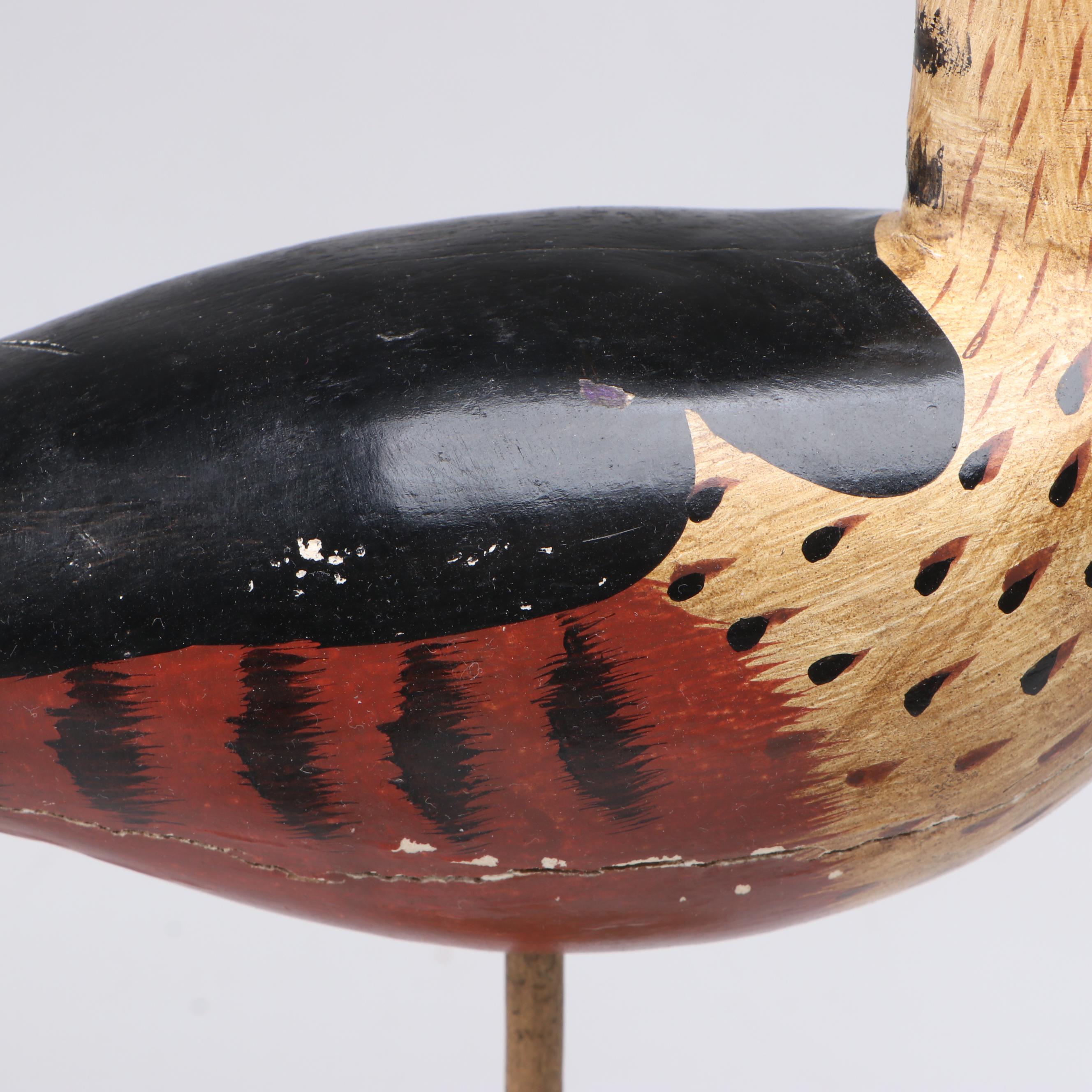 Jim Slack with Other Folk Art Style Bird Decoys with Box and Wall Hanging