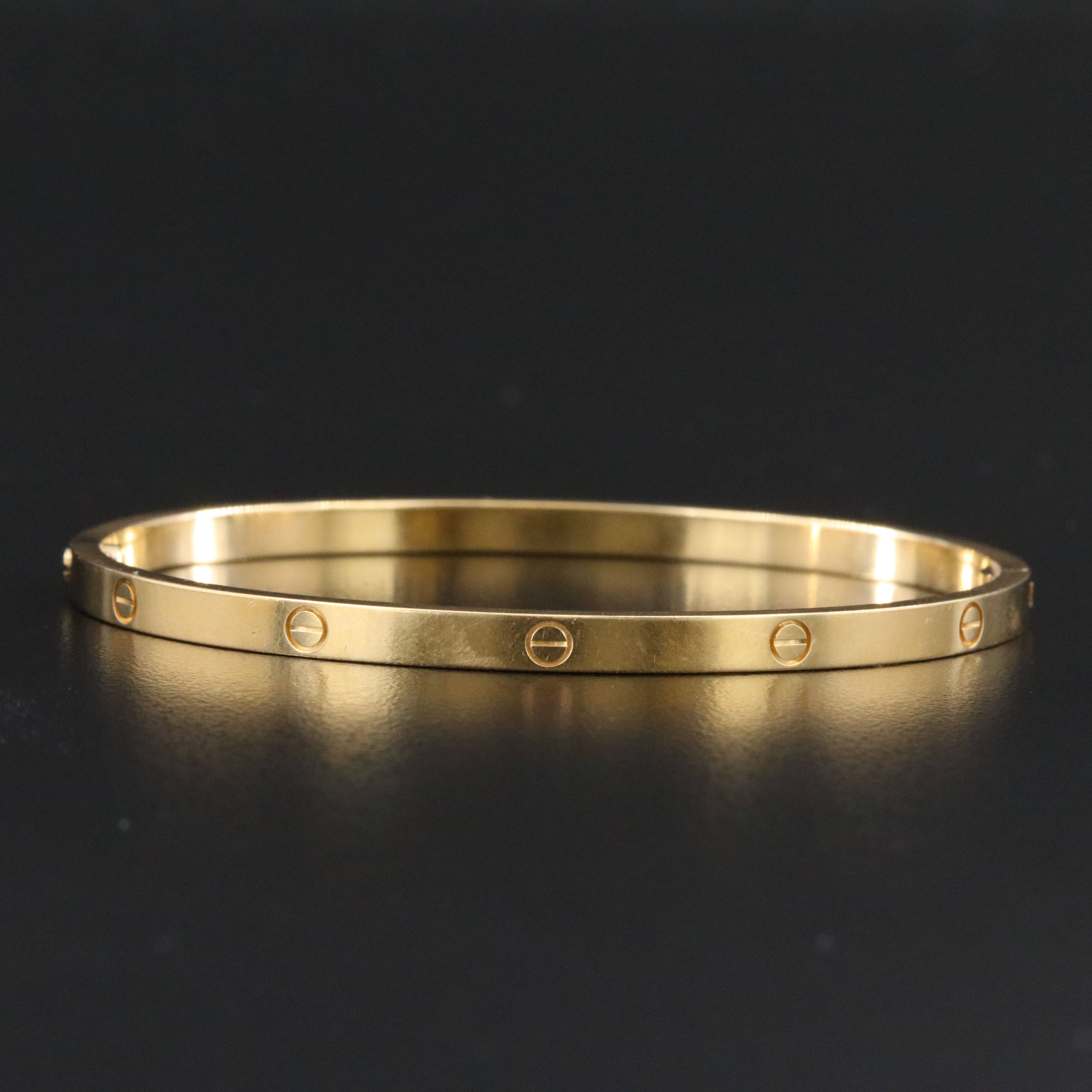 Cartier LOVE 18K Bracelet with COA