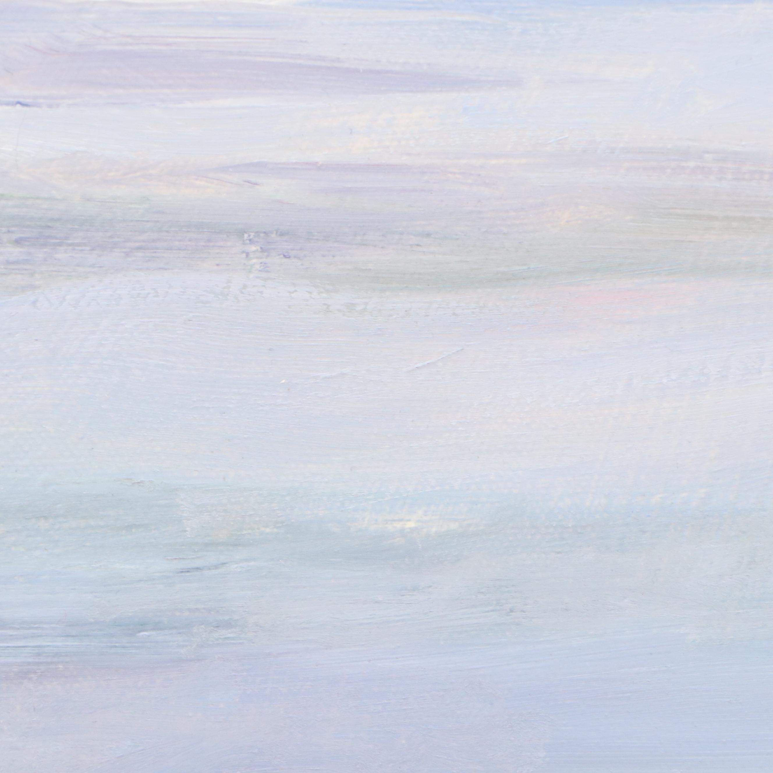 David Mueller Oil Painting "Riverside," 1993