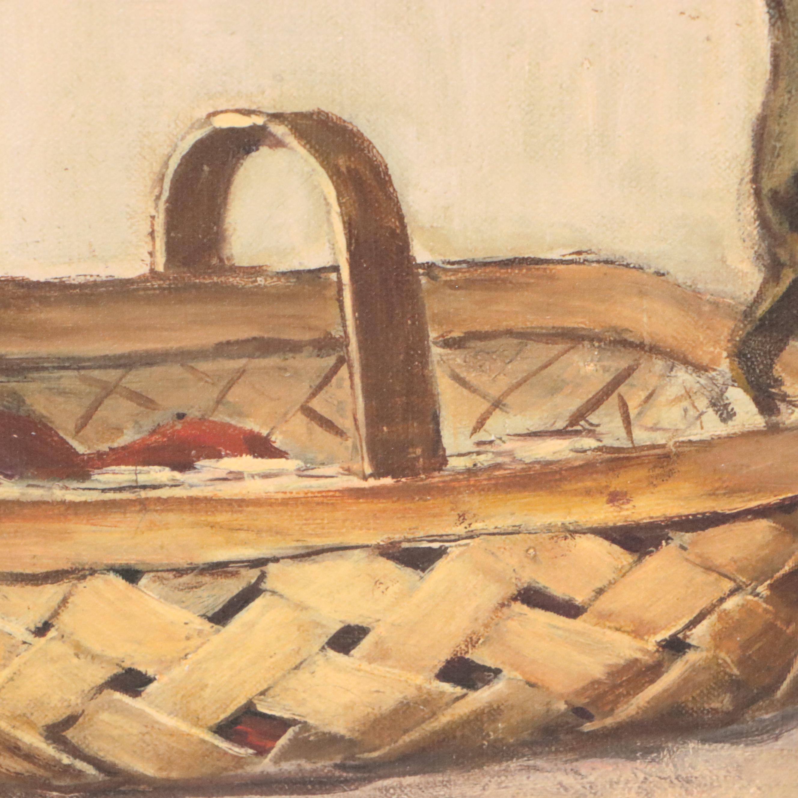 Giclée After Leon Lippert of Boy with Puppies, 21st Century