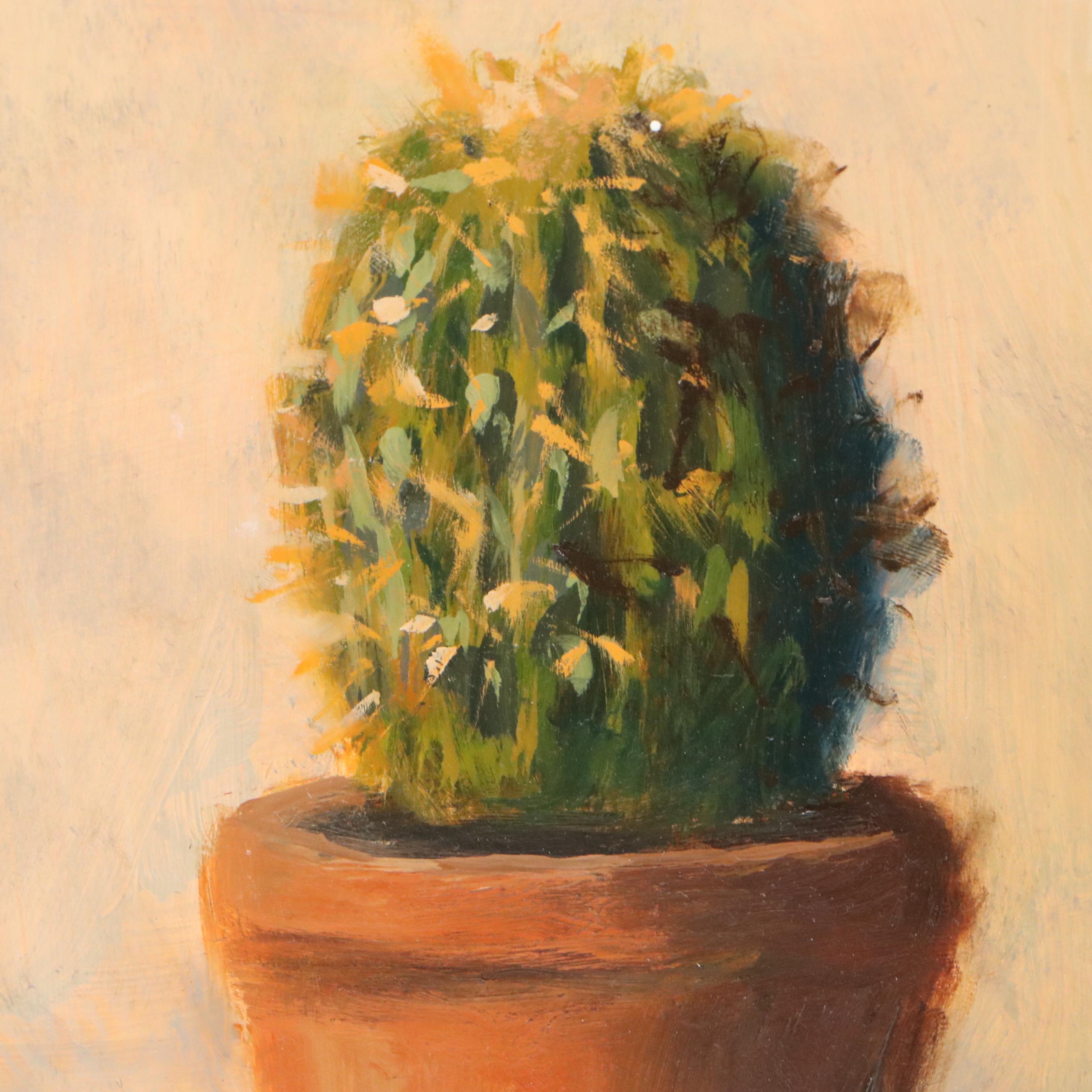 Nate Flanagan Oil Painting "Skull Still Life," 2018