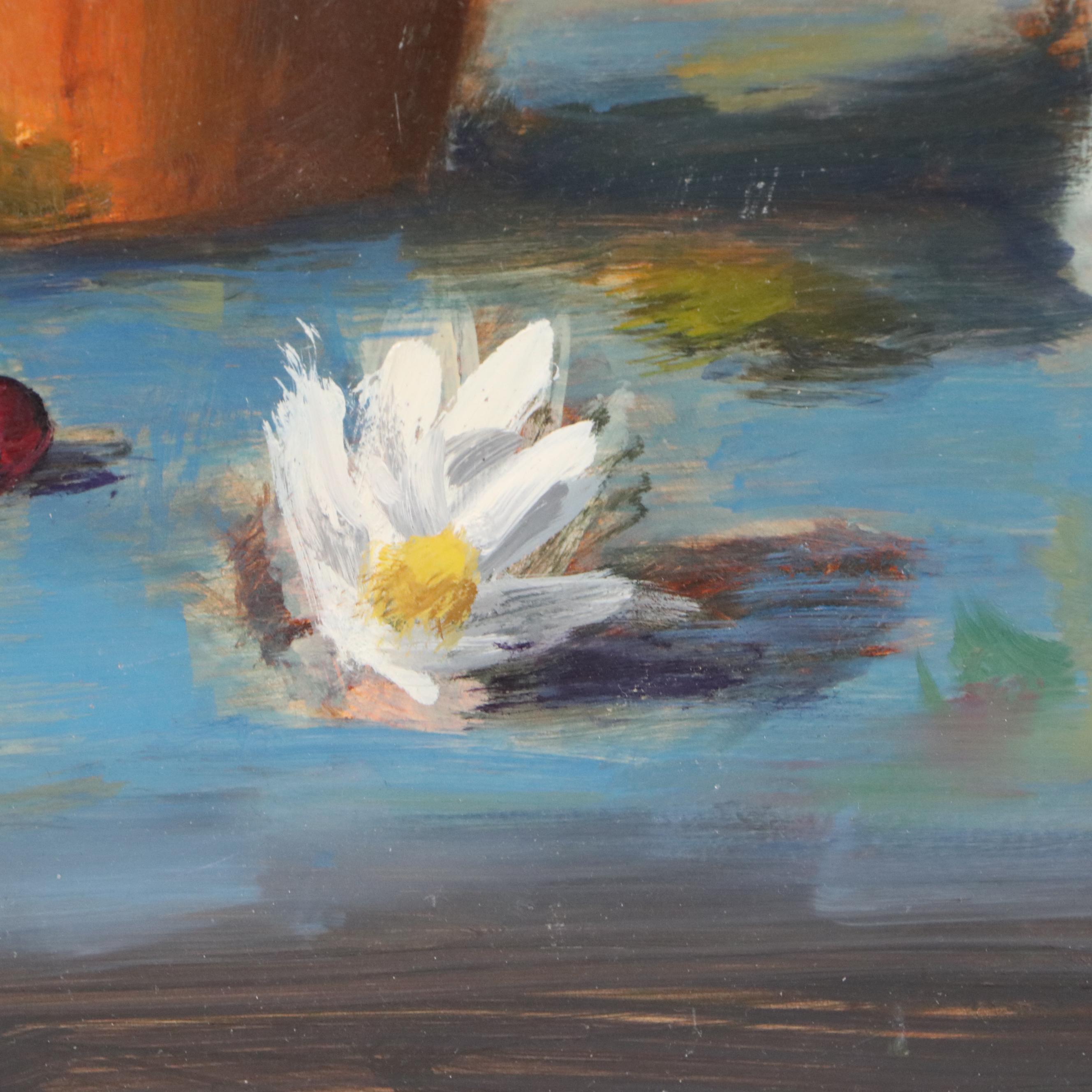 Nate Flanagan Oil Painting "Skull Still Life," 2018