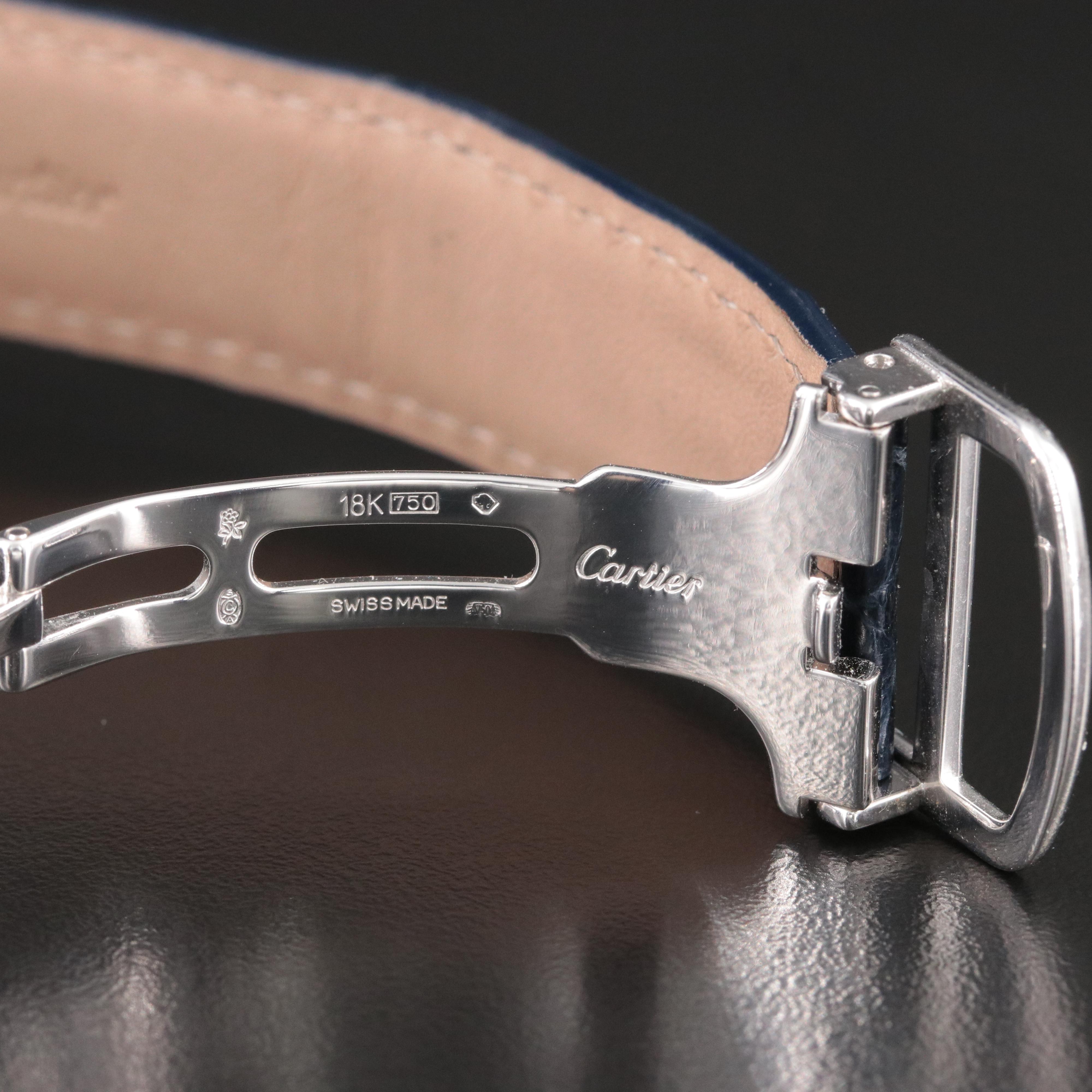 Cartier Tank Américaine Chronoflex Chronograph 18K Watch