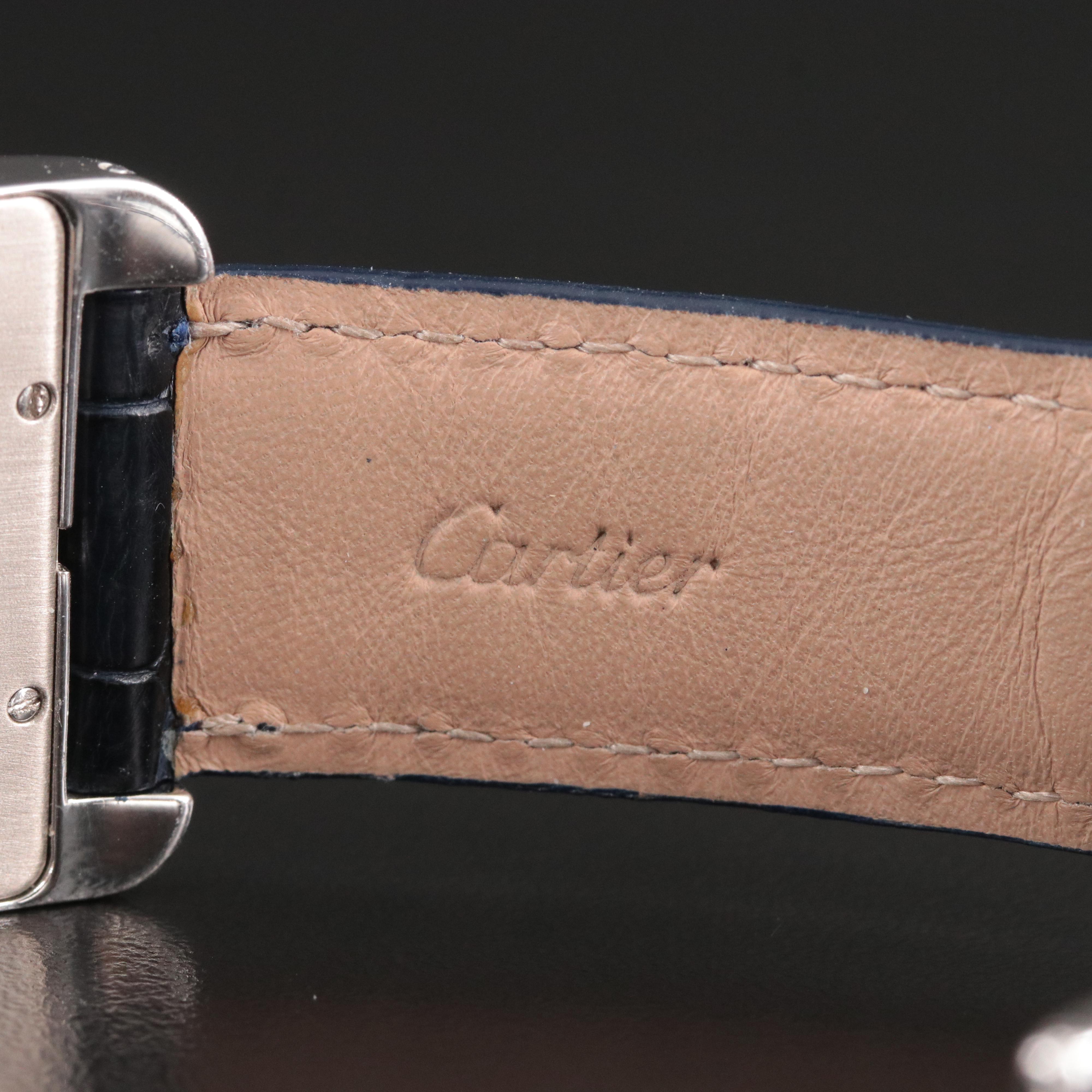 Cartier Tank Américaine Chronoflex Chronograph 18K Watch