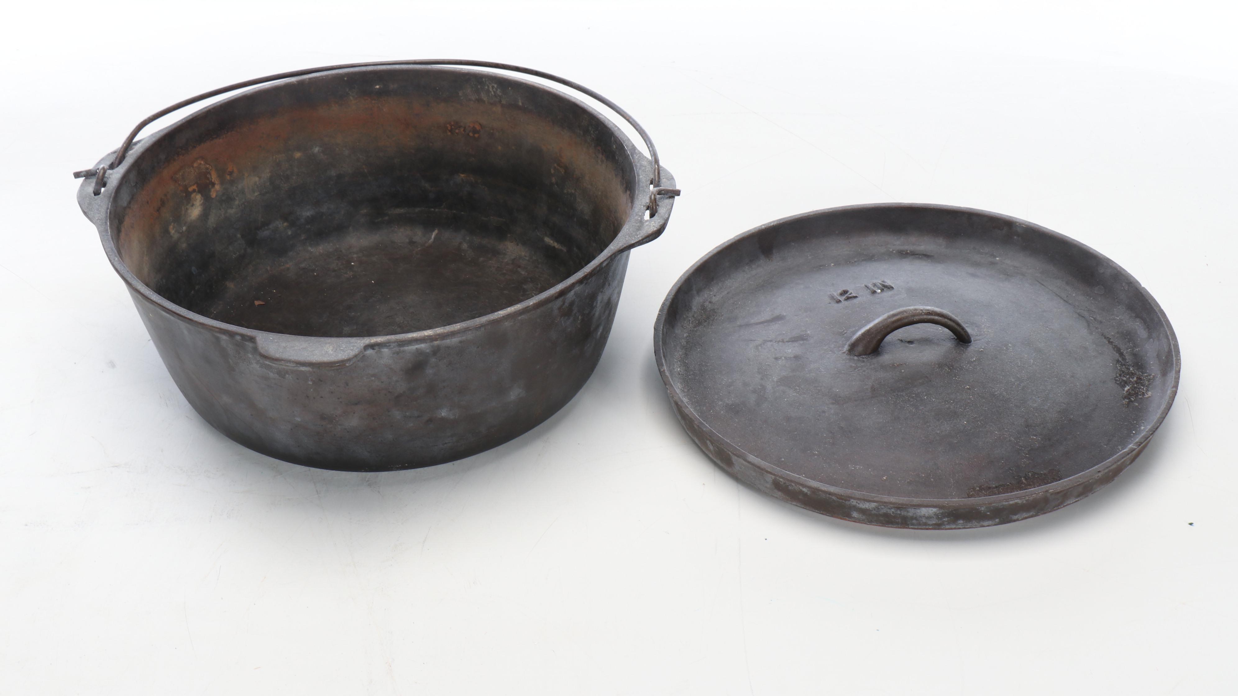 Wagner's Cast Iron Skillets, Cast Iron Dutch Oven, and Cast Iron Griddle