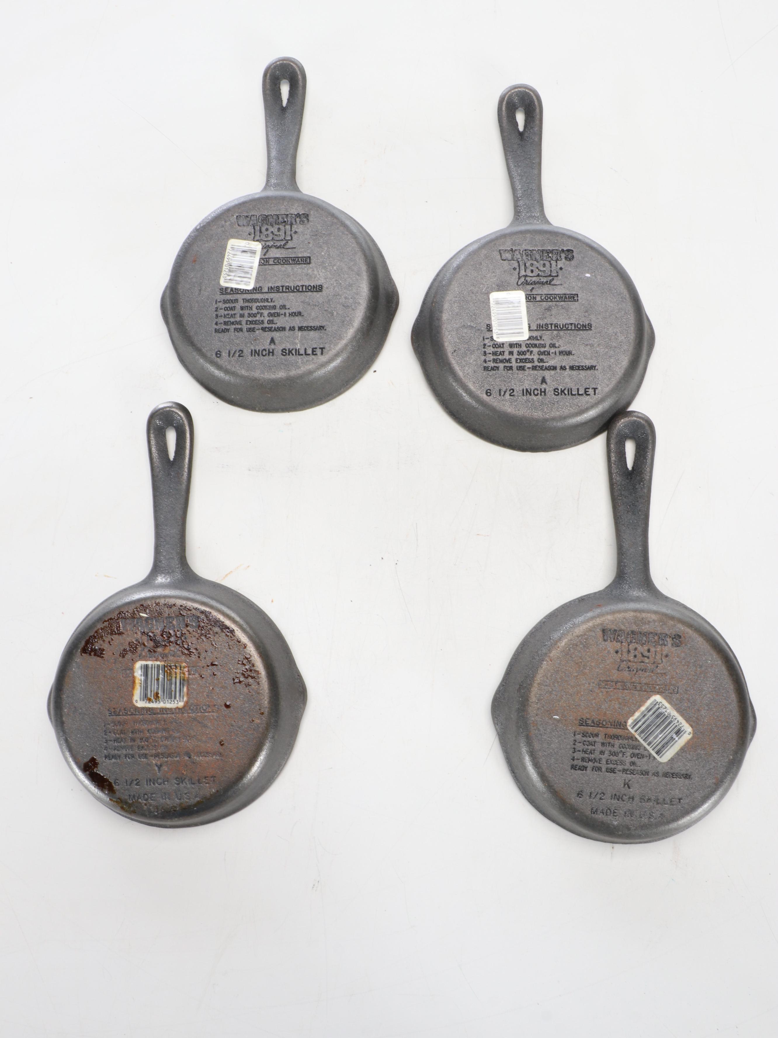 Wagner's Cast Iron Skillets, Cast Iron Dutch Oven, and Cast Iron Griddle